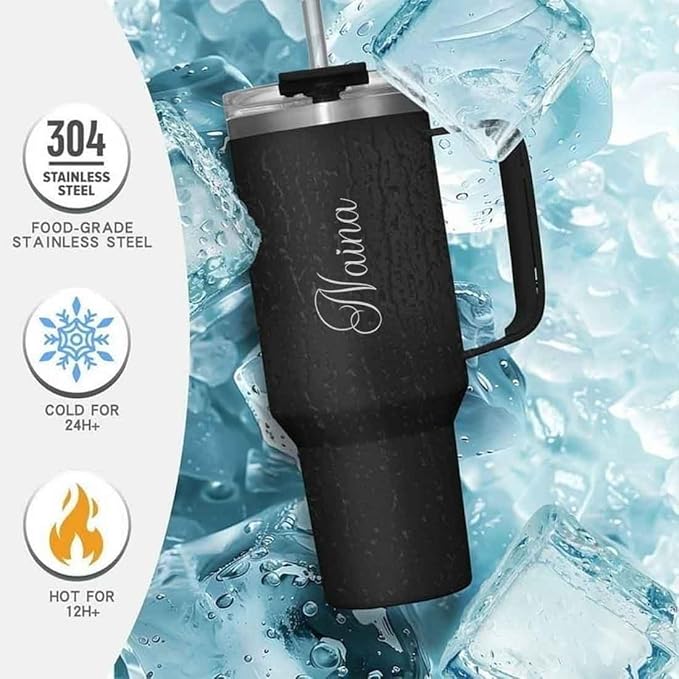 Personalised Stanley 1200 ML Vacuum Insulated Tumbler With Straw - The Gifting Era