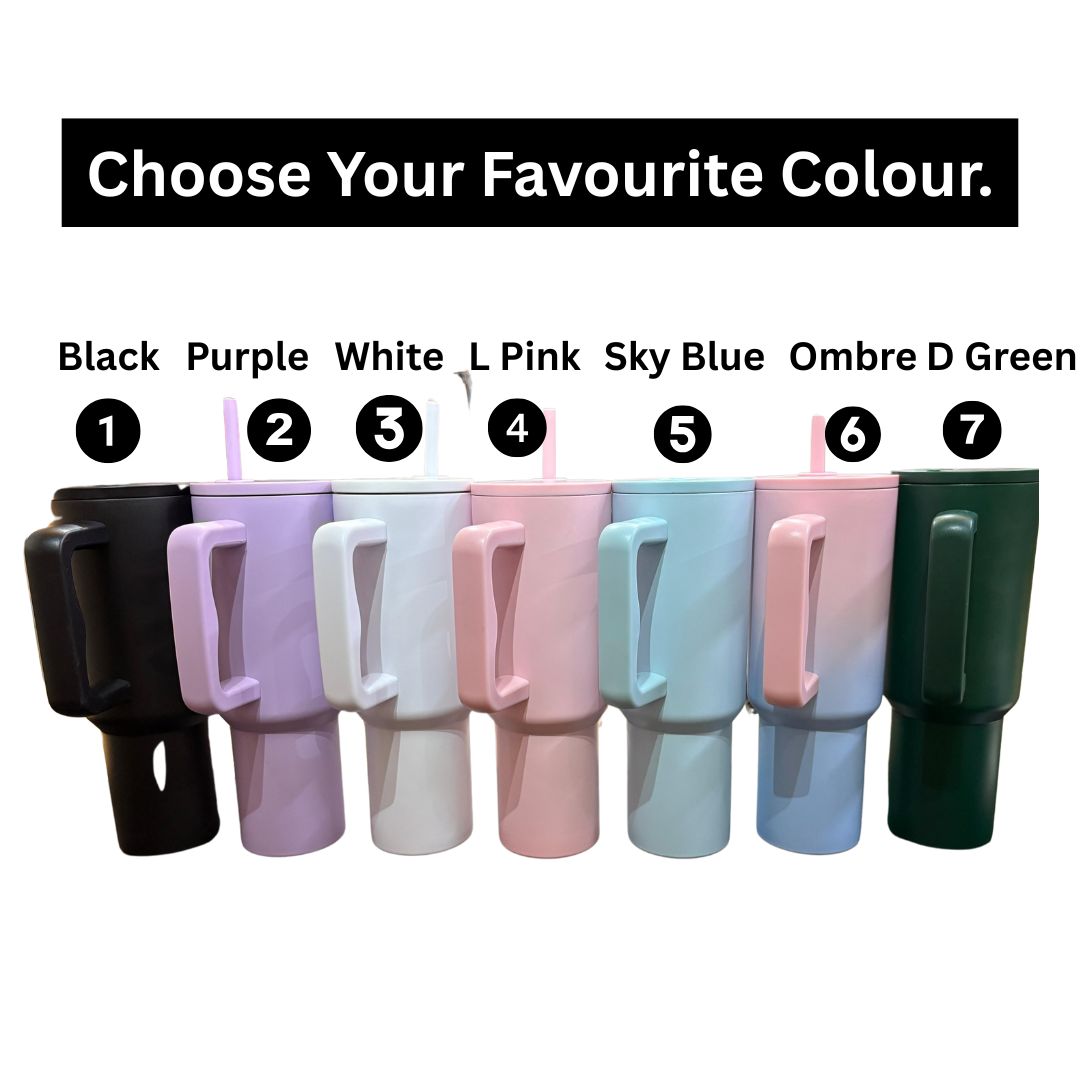 Personalised Quencher Stanley 1200 ML Vacuum Tumbler With Straw - The Gifting Era