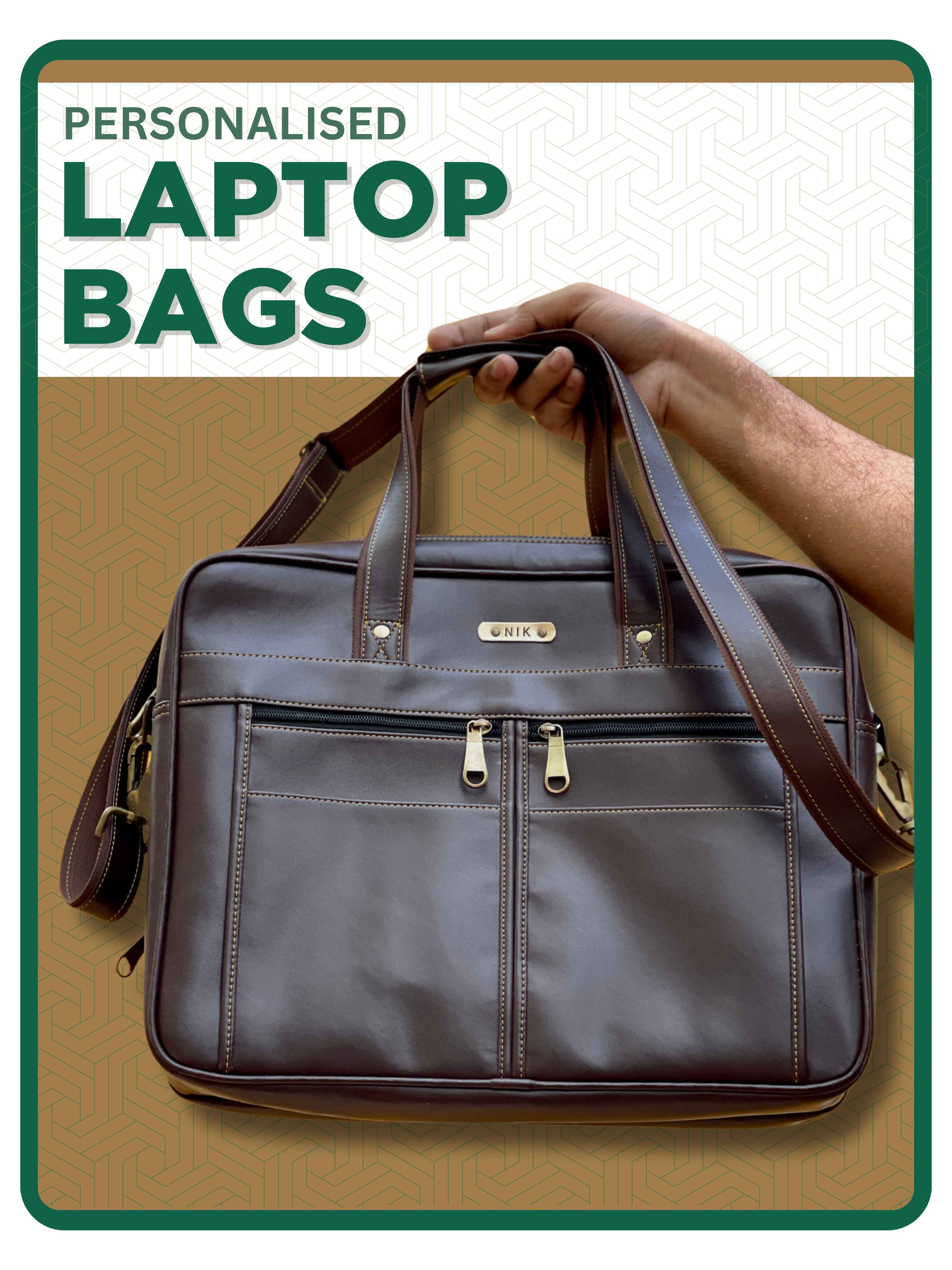 Personalised Executive Laptop Bag - ELB - The Gifting Era