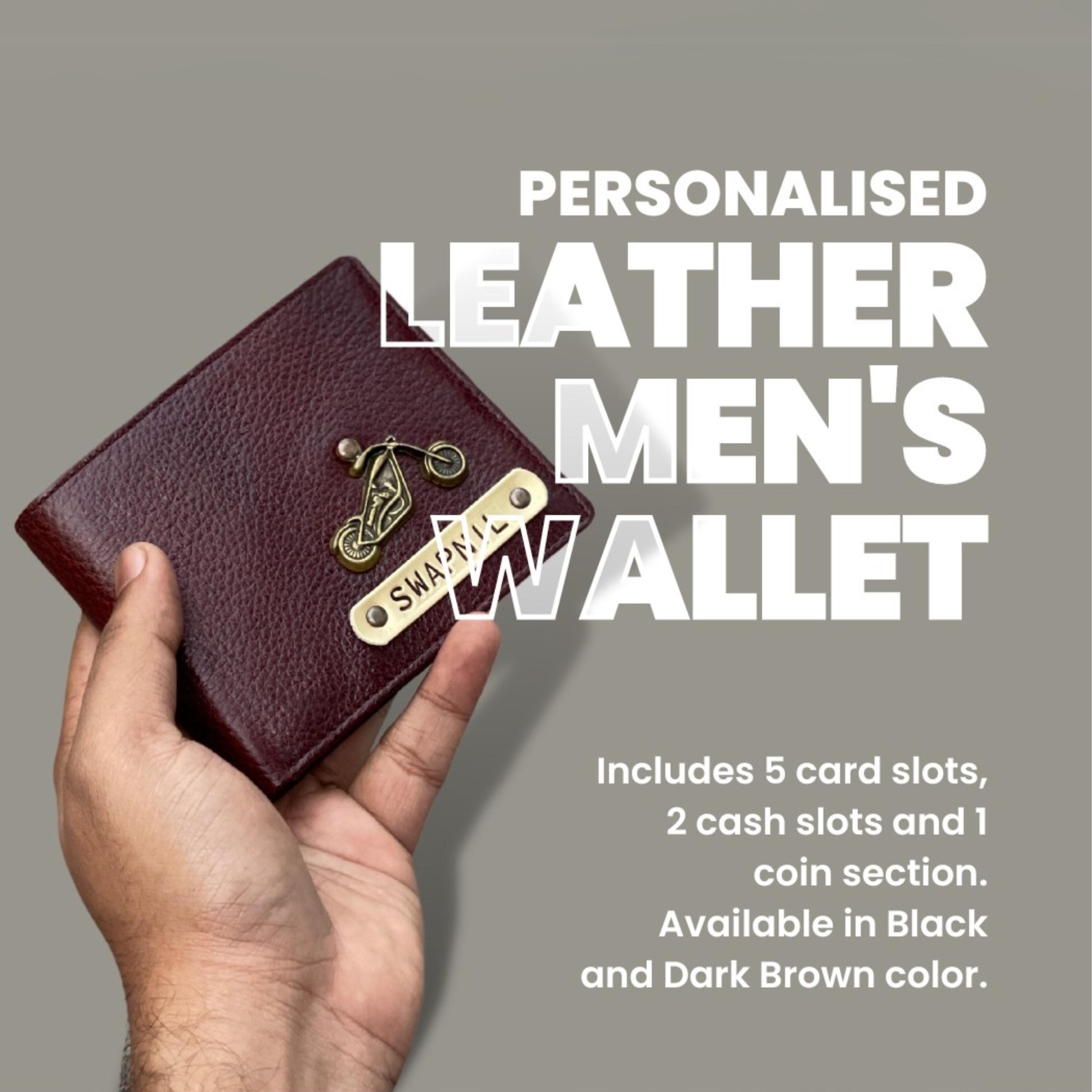 Personalised Leather Wallet - The Gifting Era