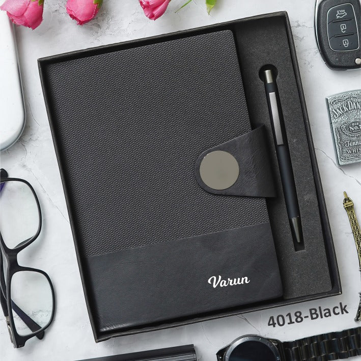 Personalised Flip Notebook & Pen Combo - 4018 - The Gifting Era