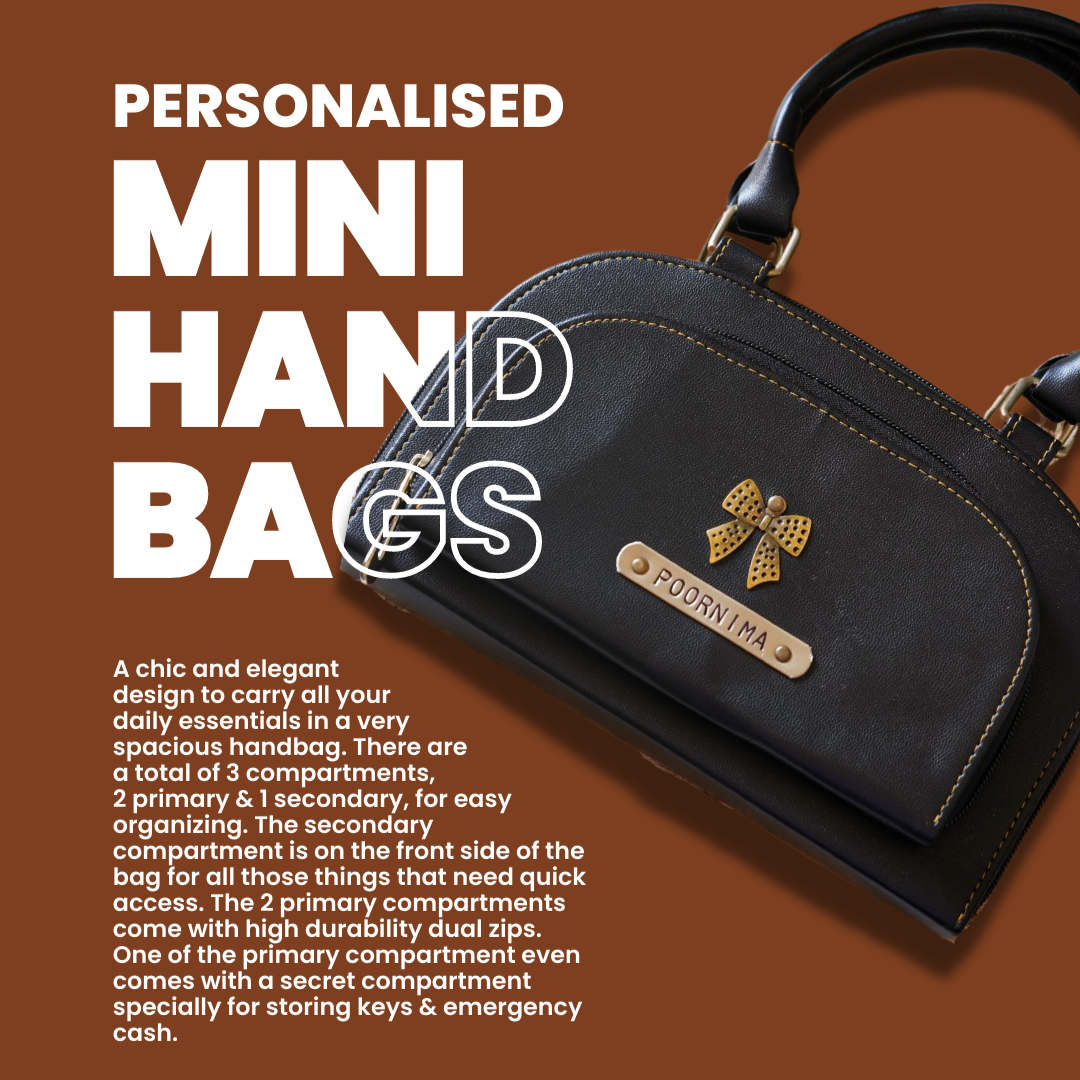 Personalised - Mini Hand Bag - MHB - The Gifting Era