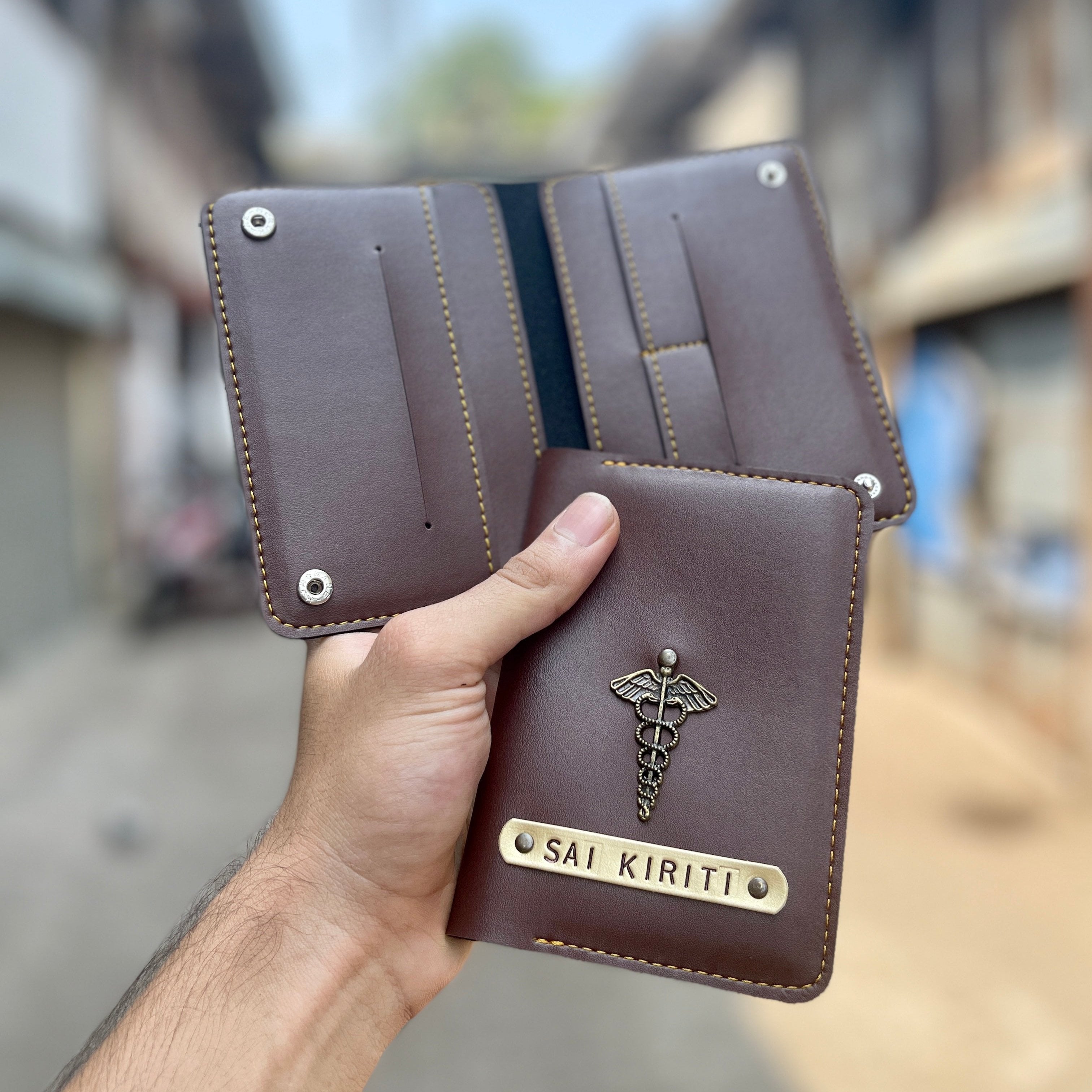 Personalised Clip Passport Cover - The Gifting Era