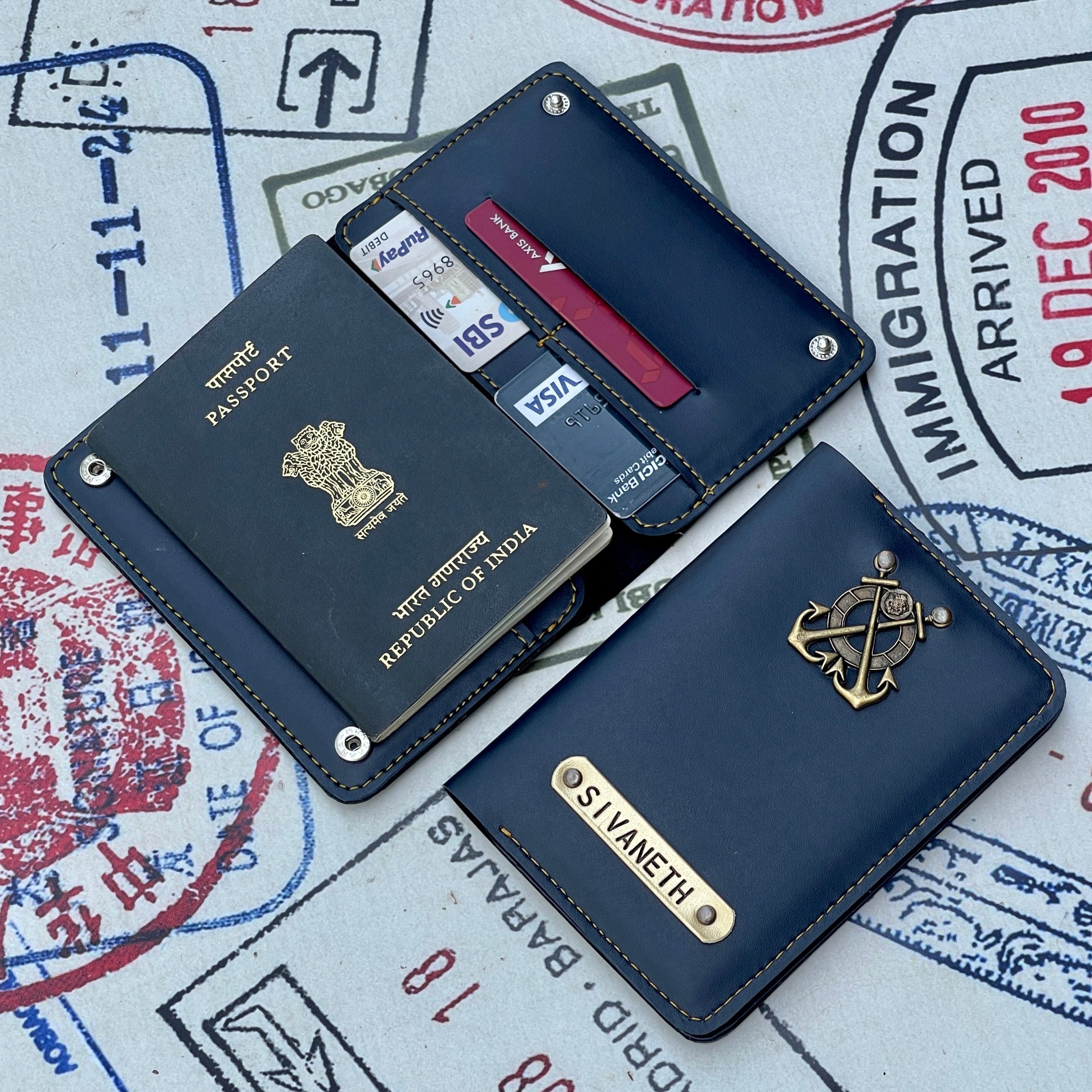 Personalised Clip Passport Cover - The Gifting Era