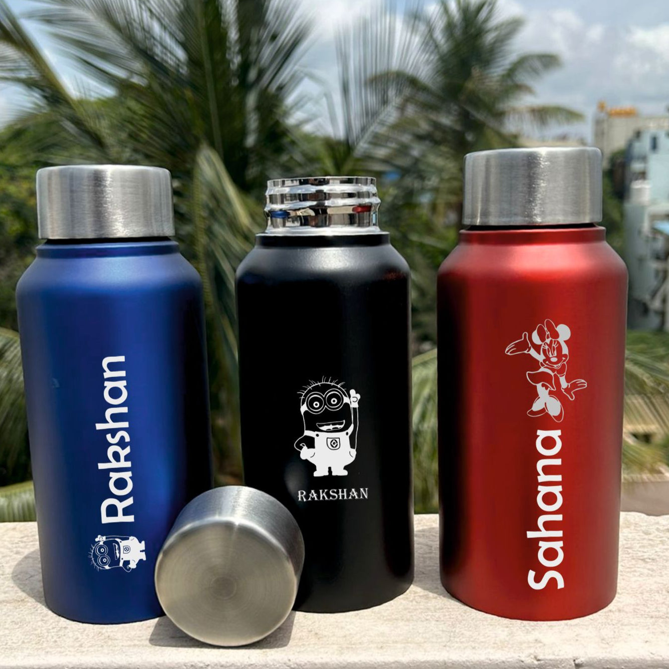 Personalised Dora Kids Steel Mini Bottle - 500 ML - The Gifting Era