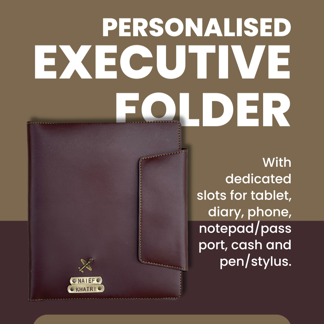 Personalised Executive Folder - EF - The Gifting Era