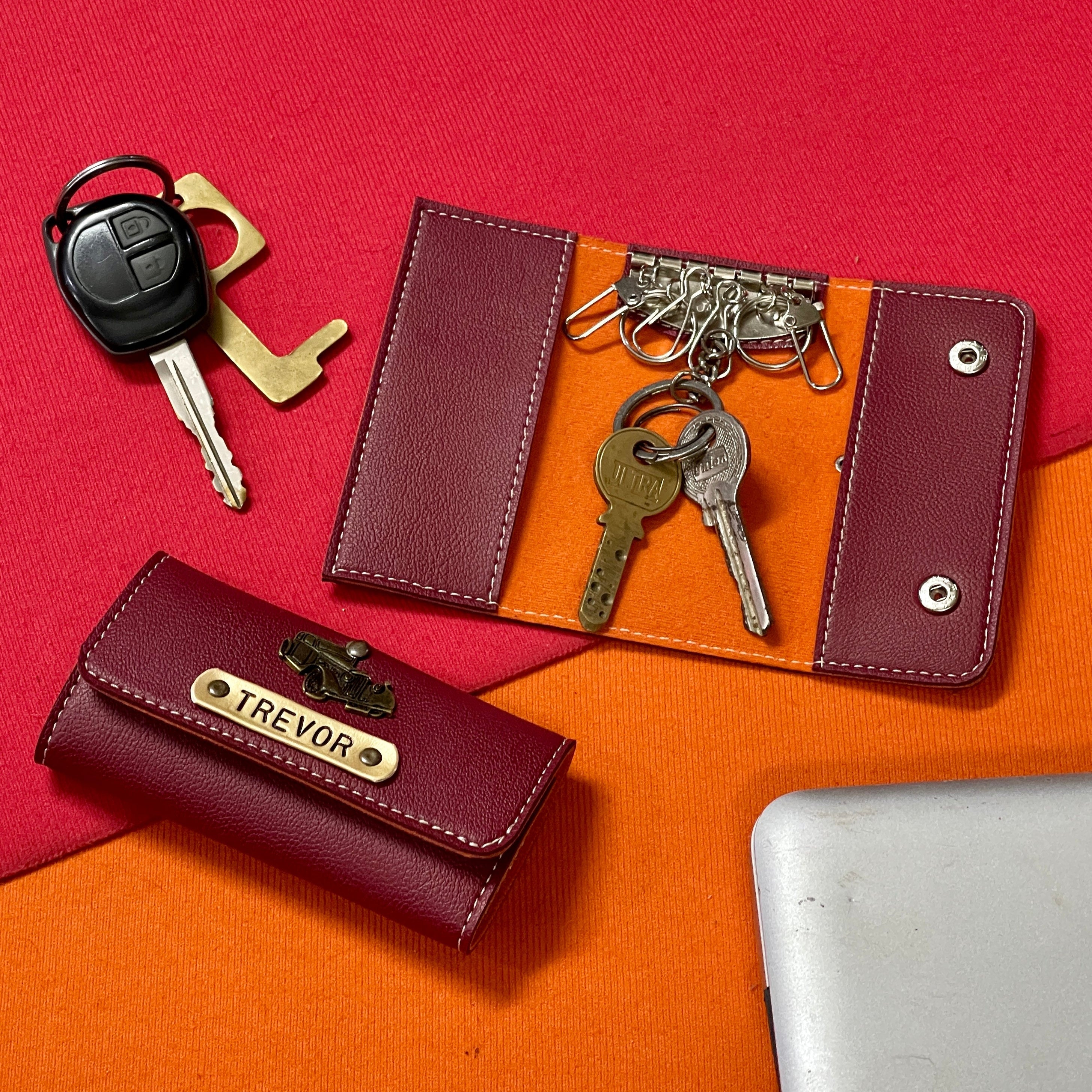 Personalised Key Organiser - KO - The Gifting Era 