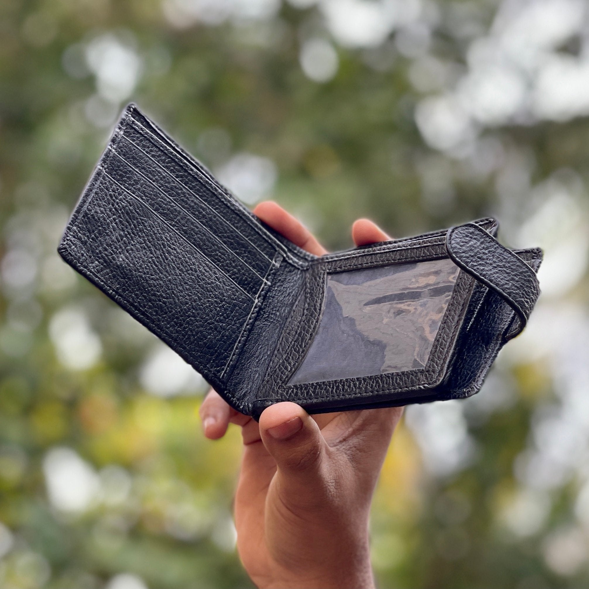 Personalised Leather Men's Twin Wallet - The Gifting Era