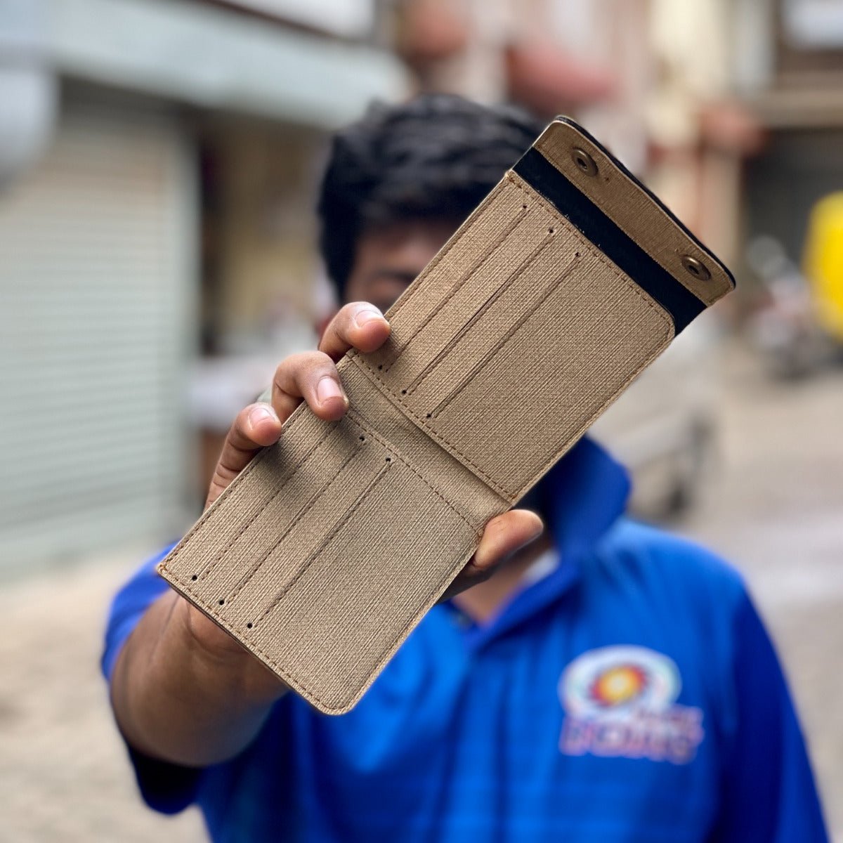 Personalised Lock Mens Wallet - The Gifting Era