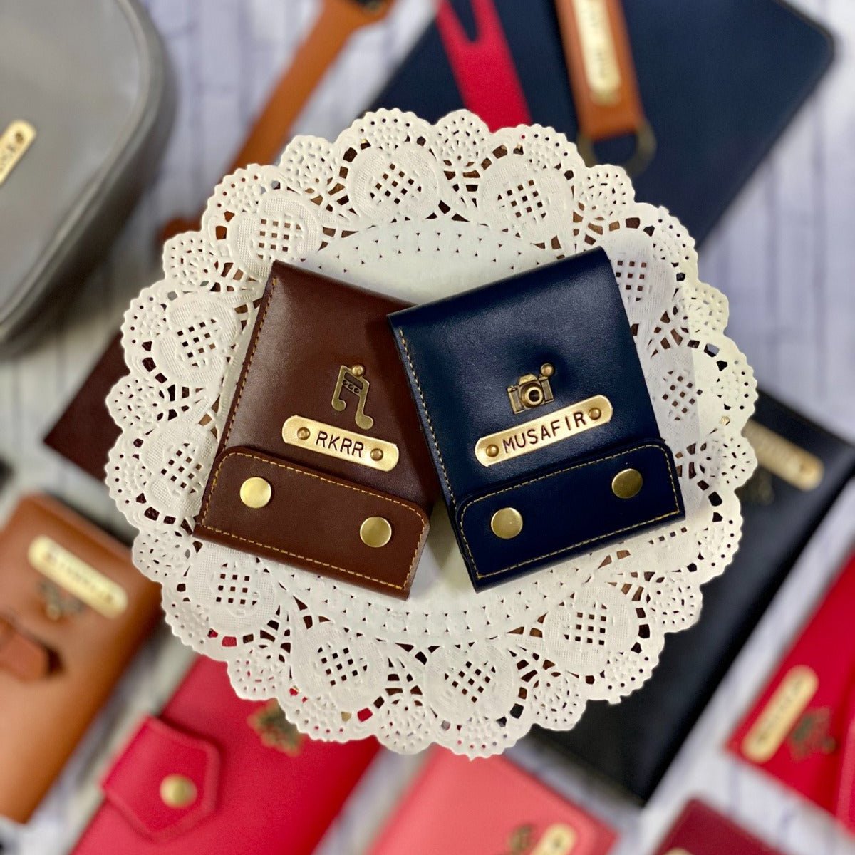 Personalised Lock Mens Wallet - The Gifting Era