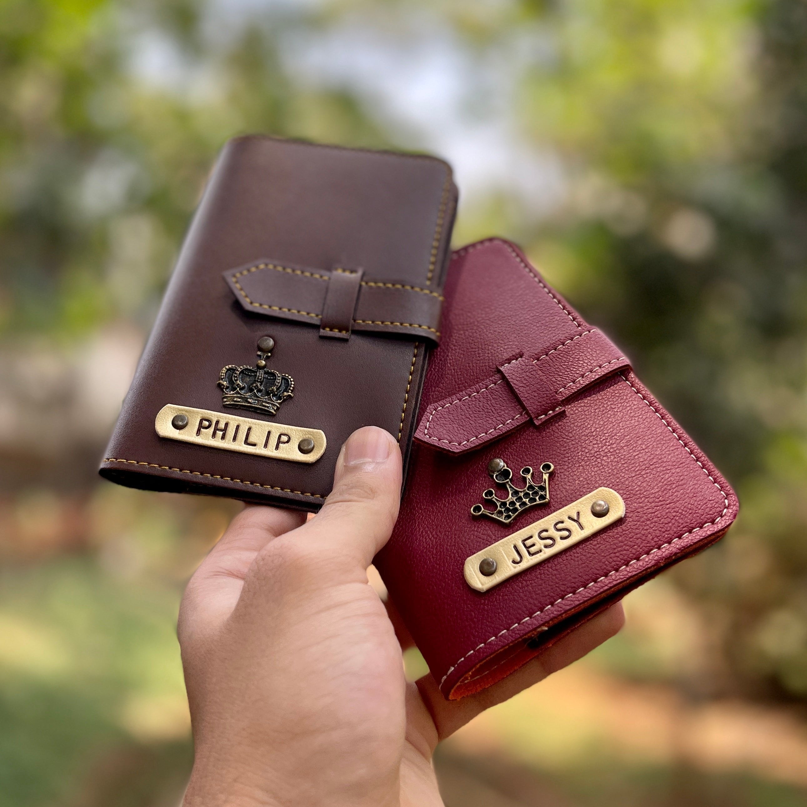 Personalised Lock Passport Cover - The Gifting Era