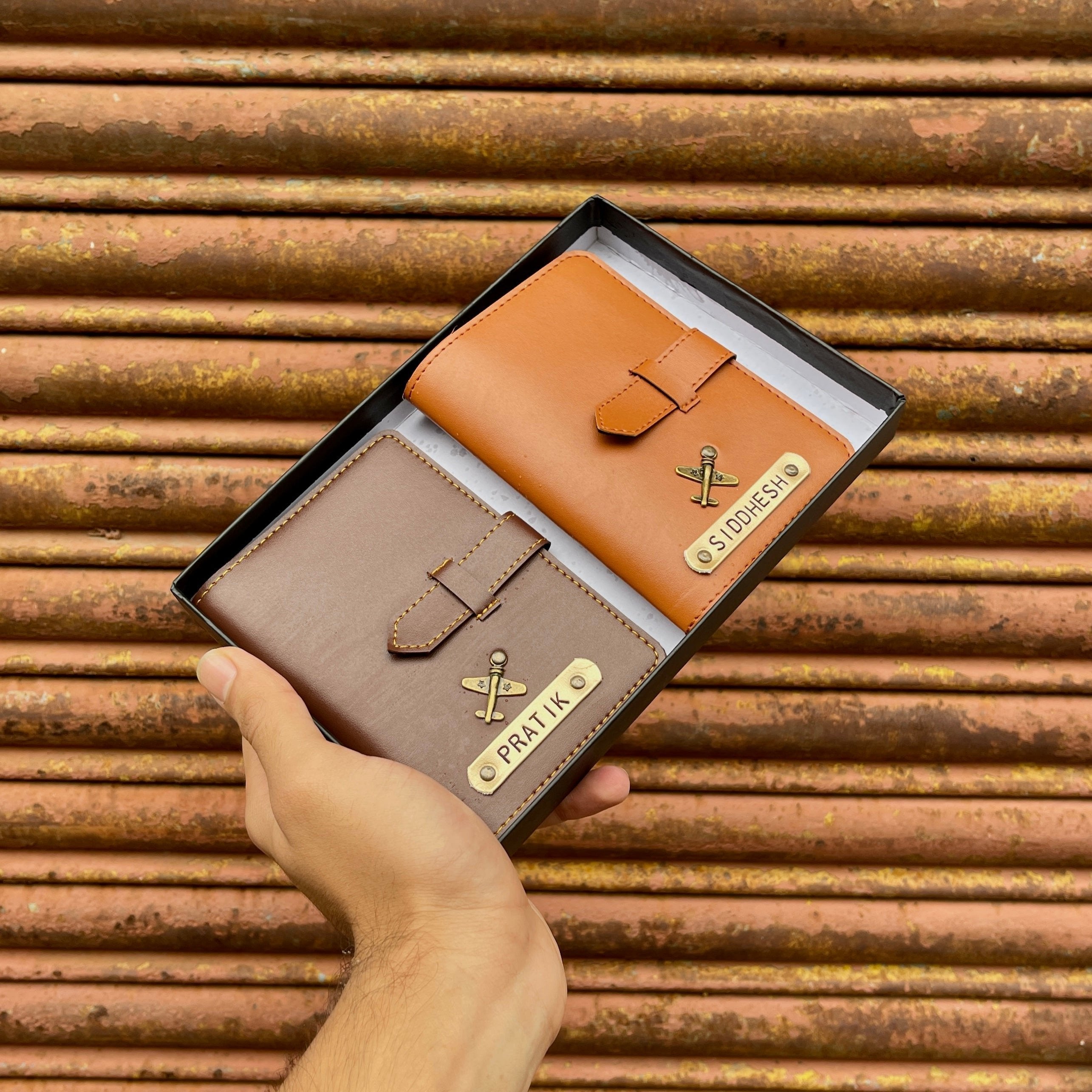 Personalised Lock Passport Cover - The Gifting Era