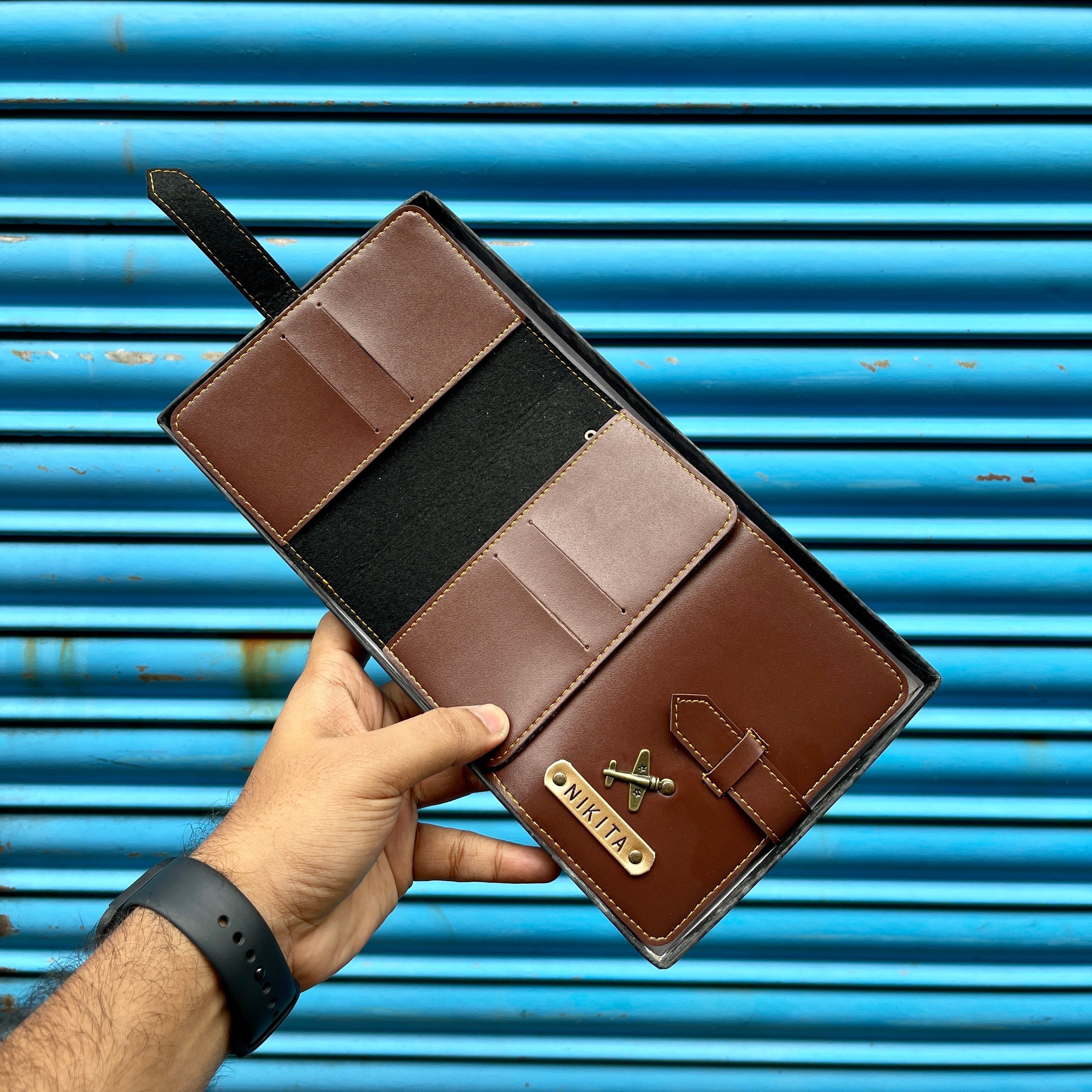 Personalised Lock Passport Cover - The Gifting Era