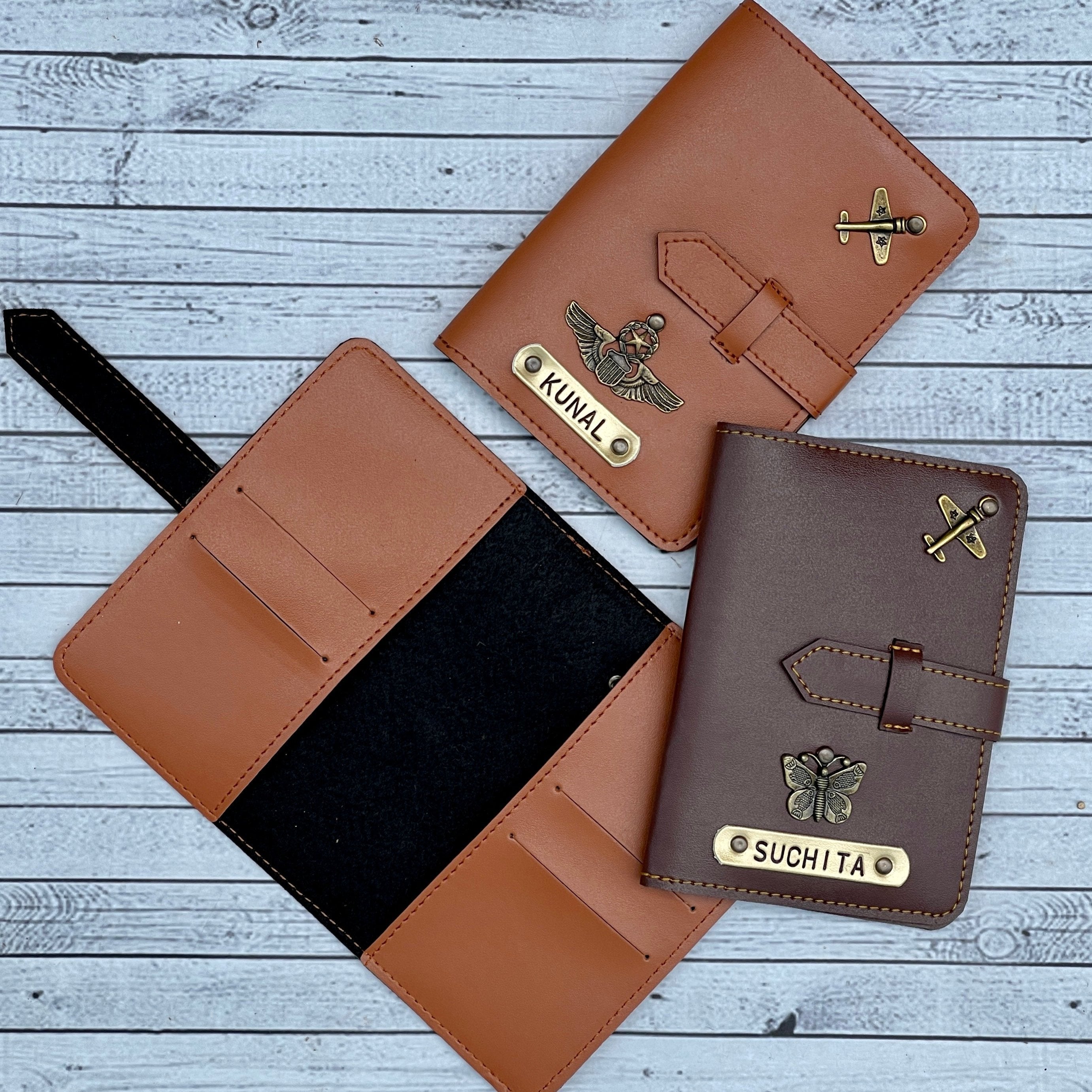 Personalised Lock Passport Cover - The Gifting Era