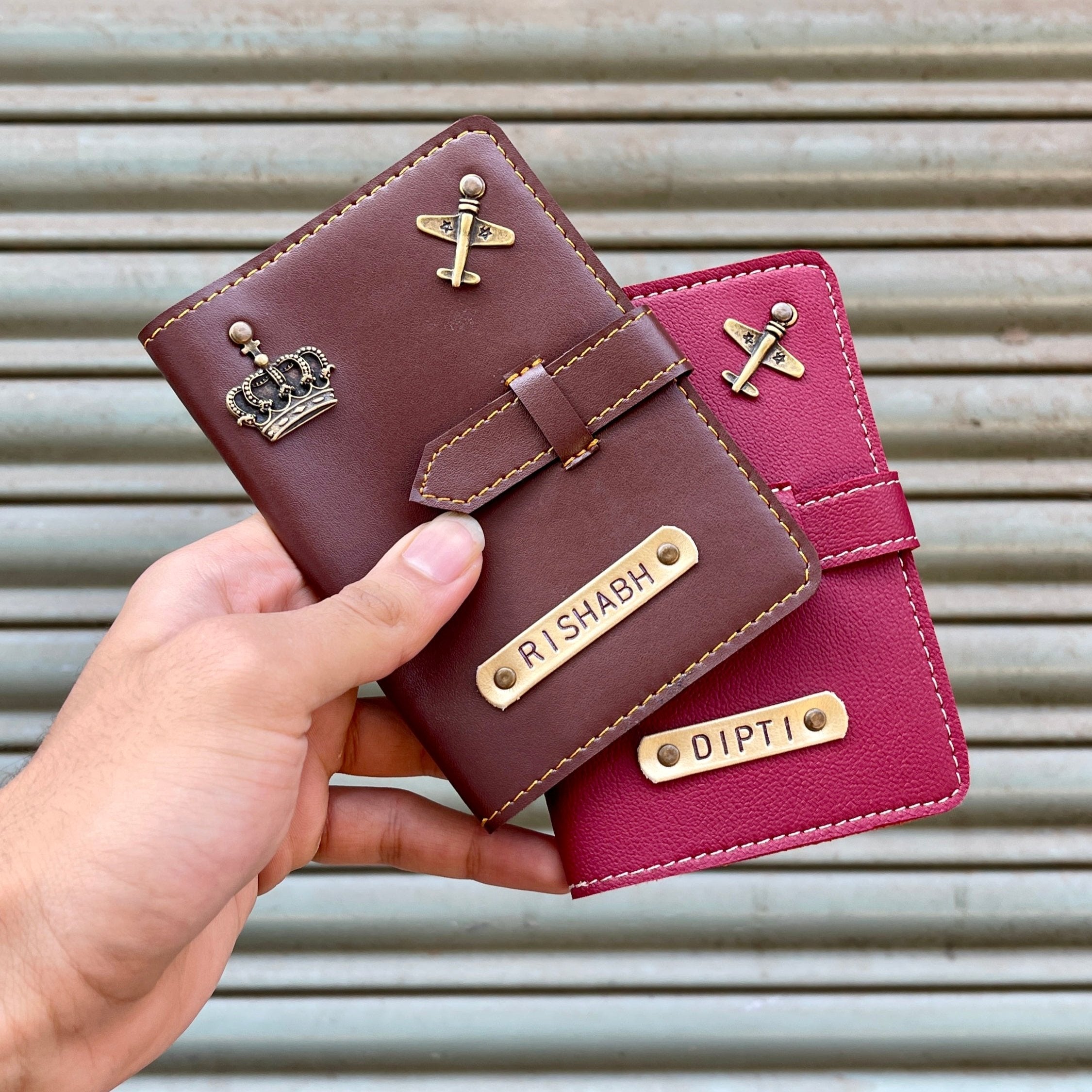 Personalised Lock Passport Cover - The Gifting Era