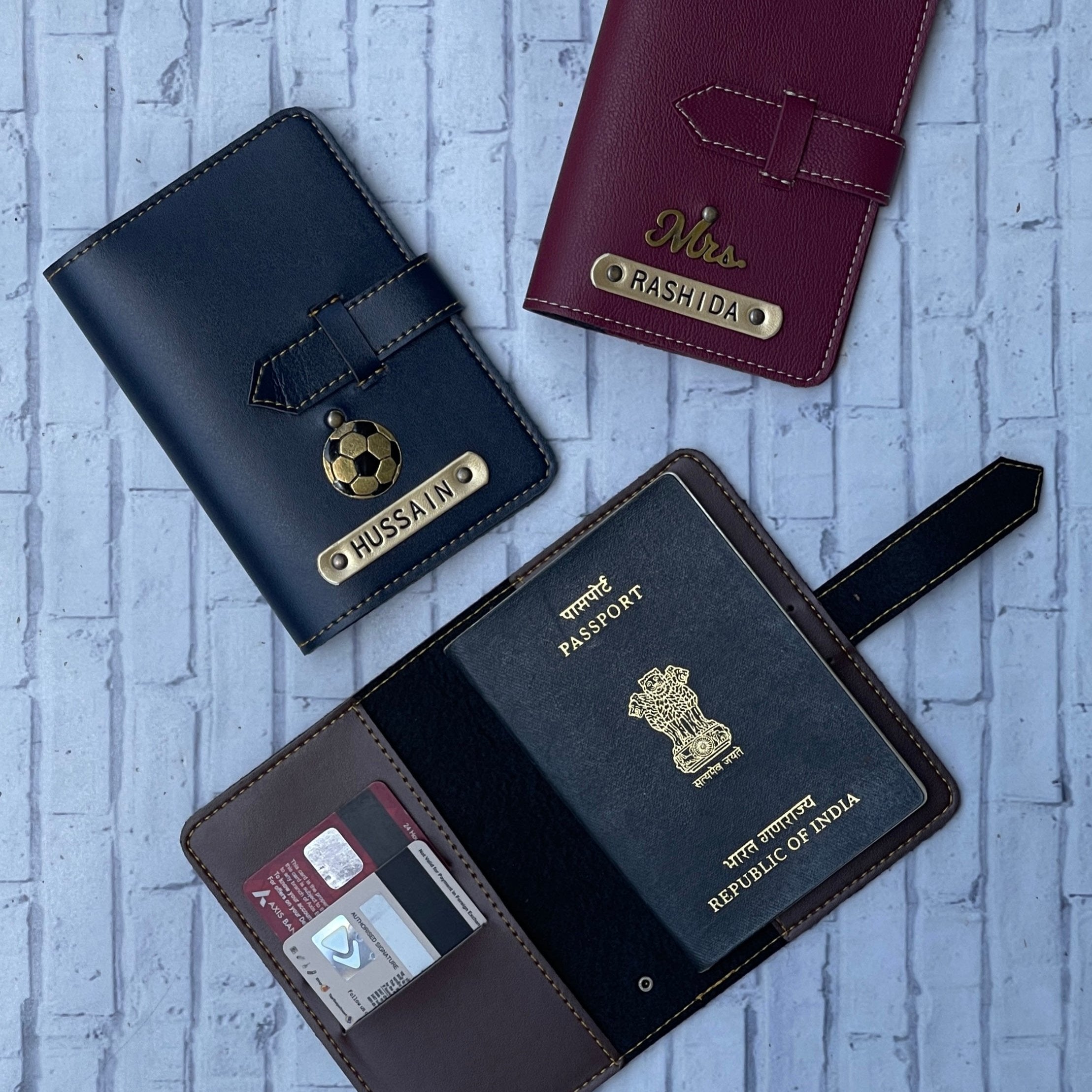 Personalised Lock Passport Cover - The Gifting Era