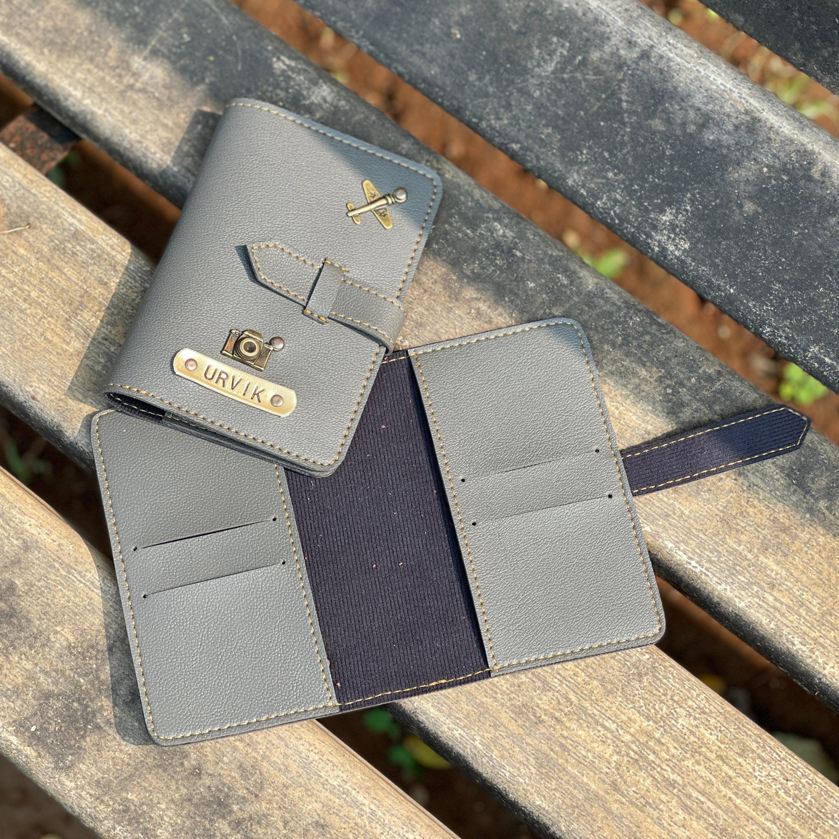 Personalised Lock Passport Cover - The Gifting Era