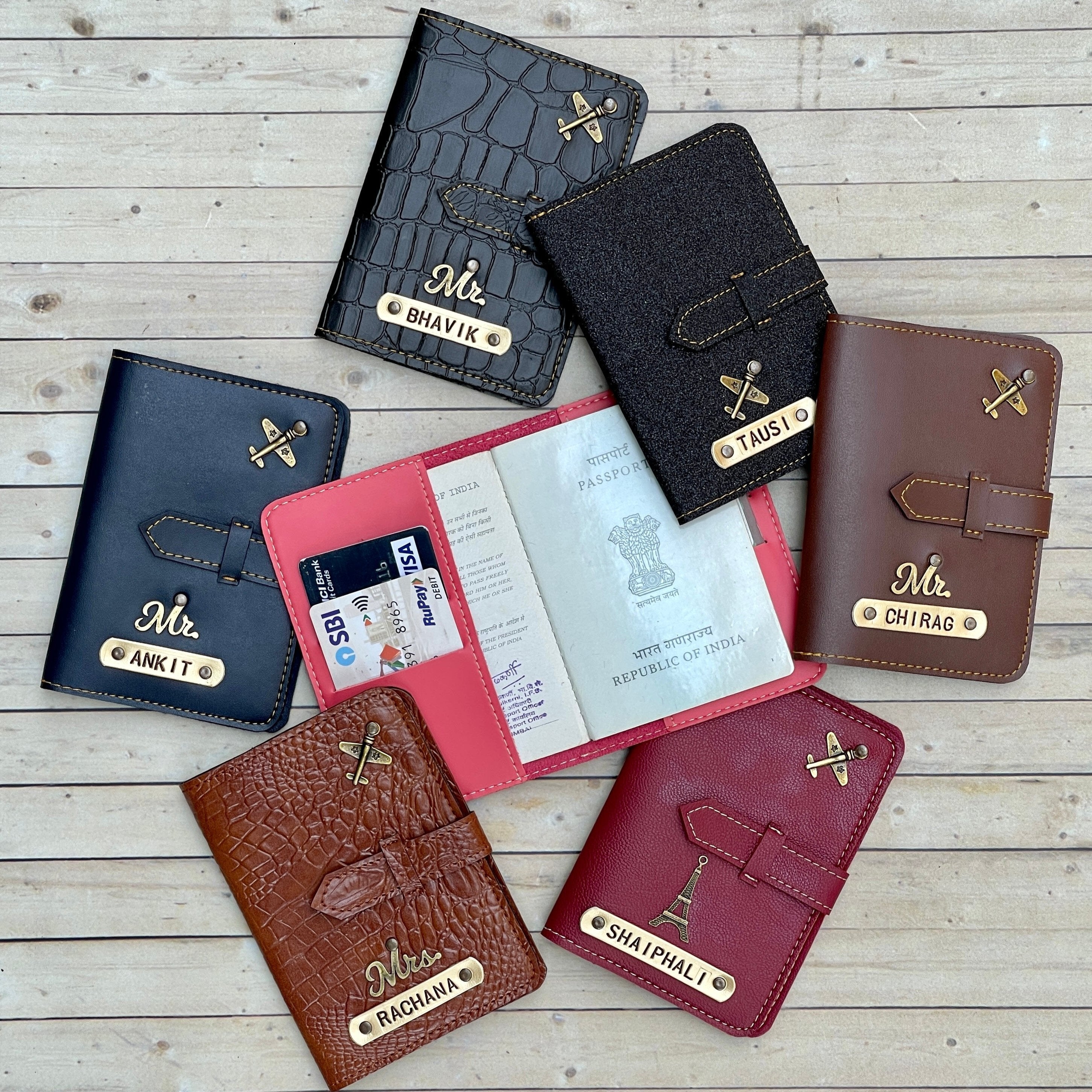 Personalised Lock Passport Cover - The Gifting Era