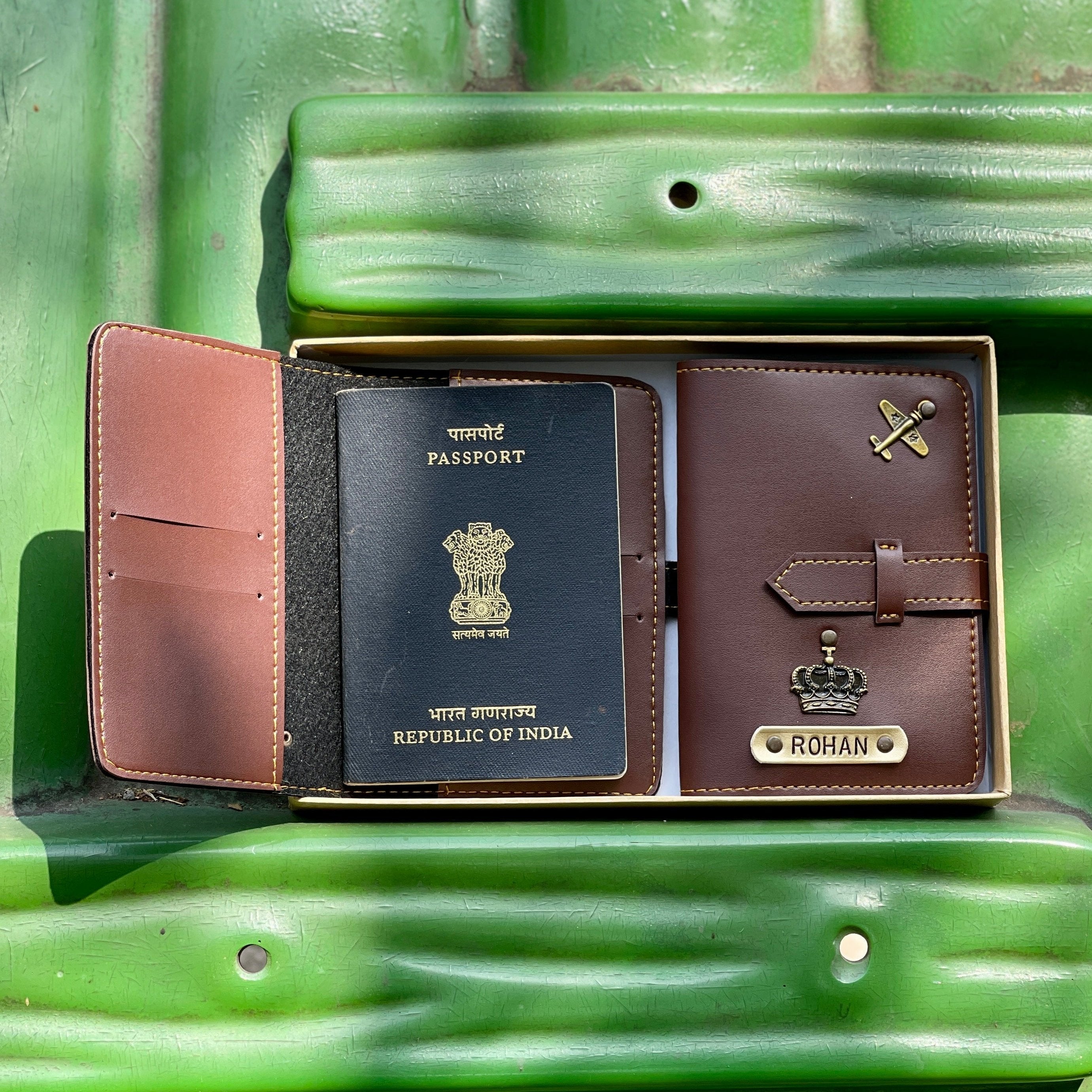 Personalised Lock Passport Cover - The Gifting Era