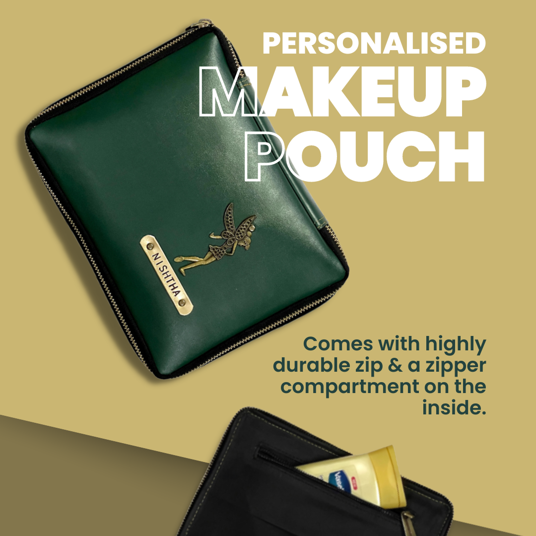 Personalised Makeup Pouch - MUP - The Gifting Era 