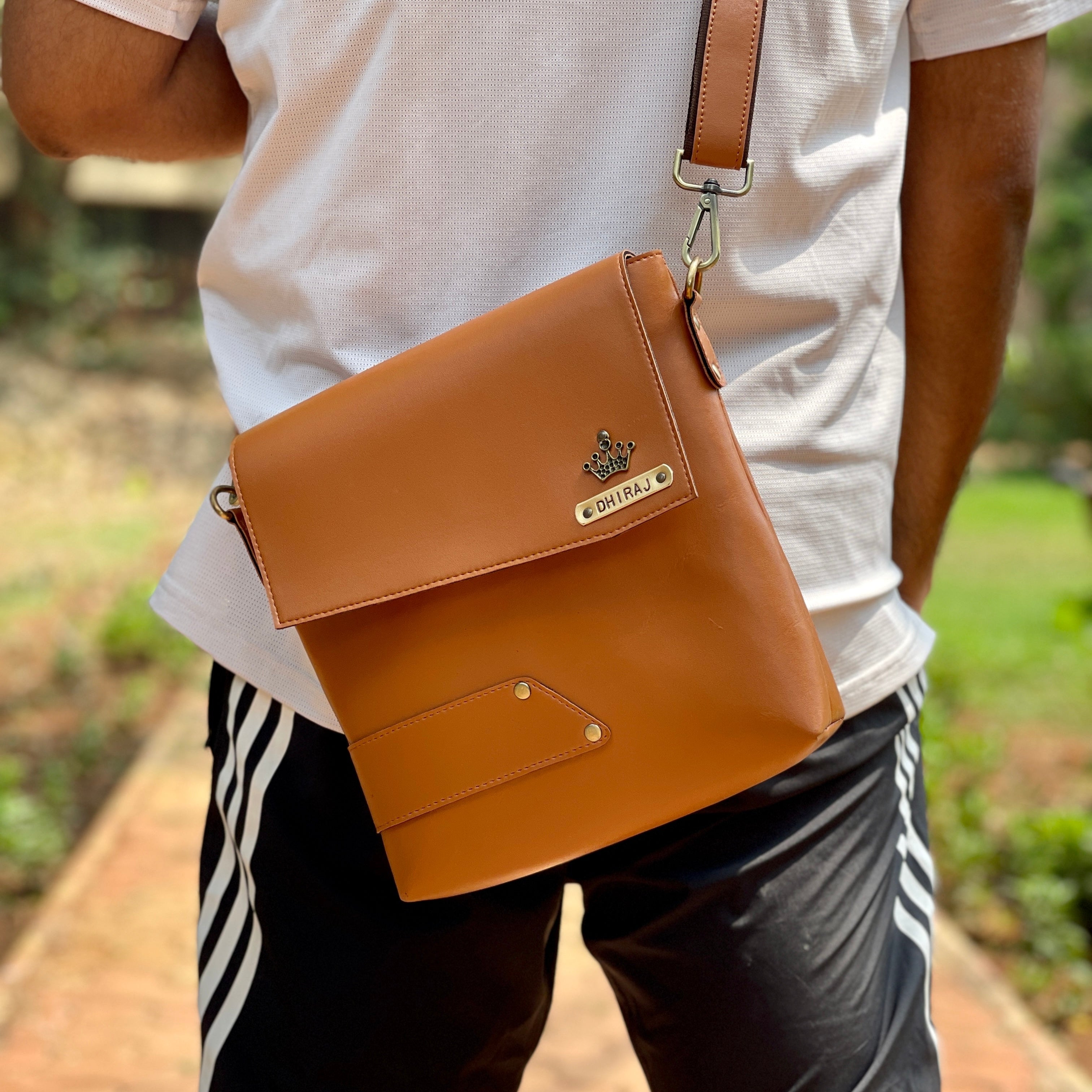 Personalised Men's Sling Bag 1.0 - MSB1 - The Gifting Era 