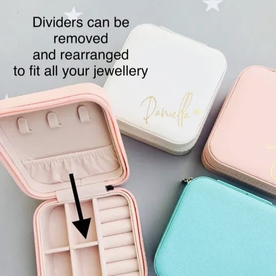 Personalised Mini Jewellery Organiser Box - The Gifting Era