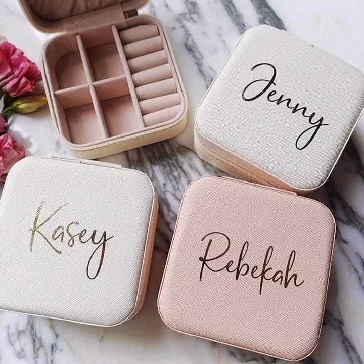 Personalised Mini Jewellery Organiser Box - The Gifting Era 