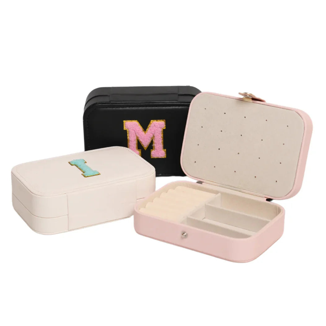 Personalised Monogram Initials Jewellery Organiser Box - The Gifting Era