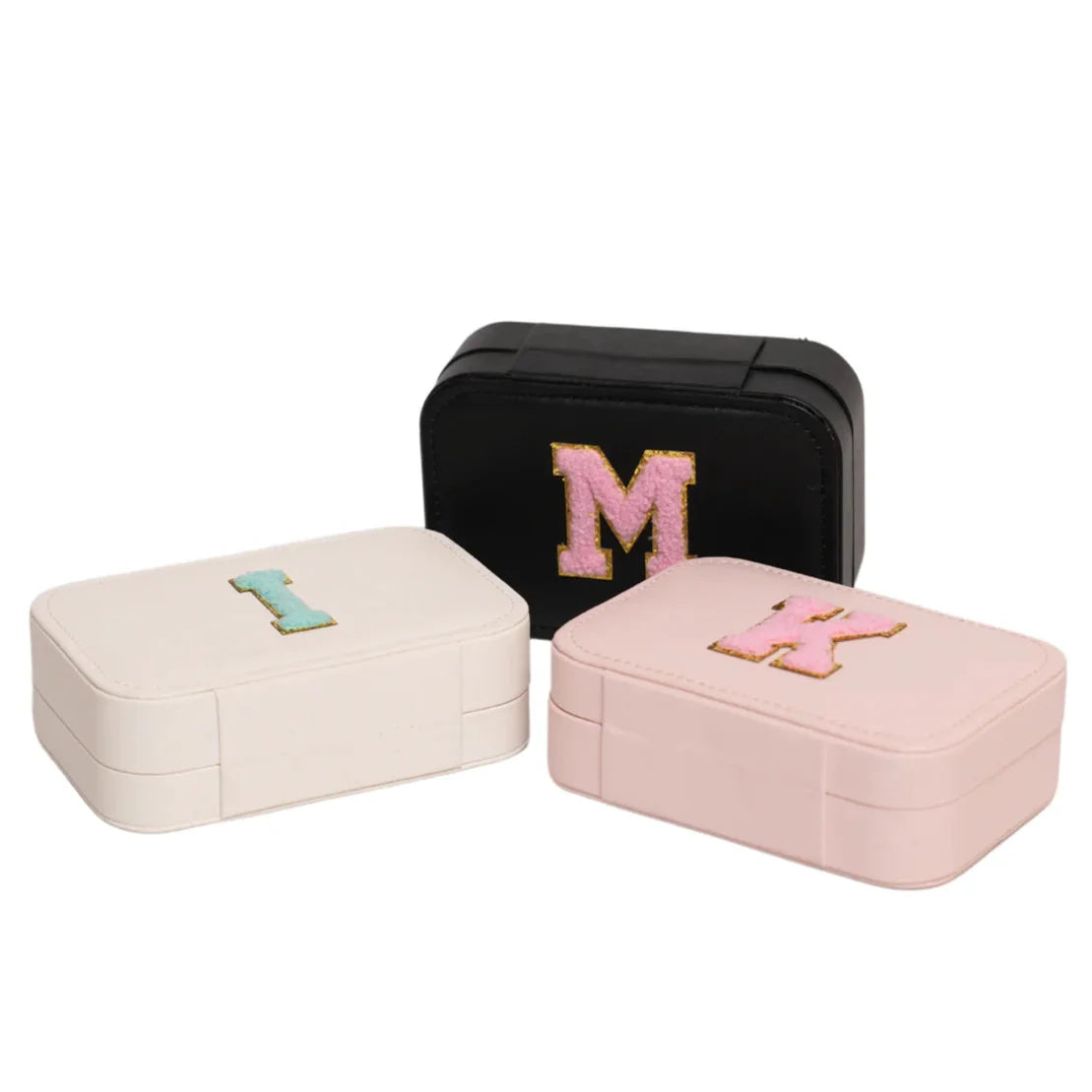 Personalised Monogram Initials Jewellery Organiser Box - The Gifting Era