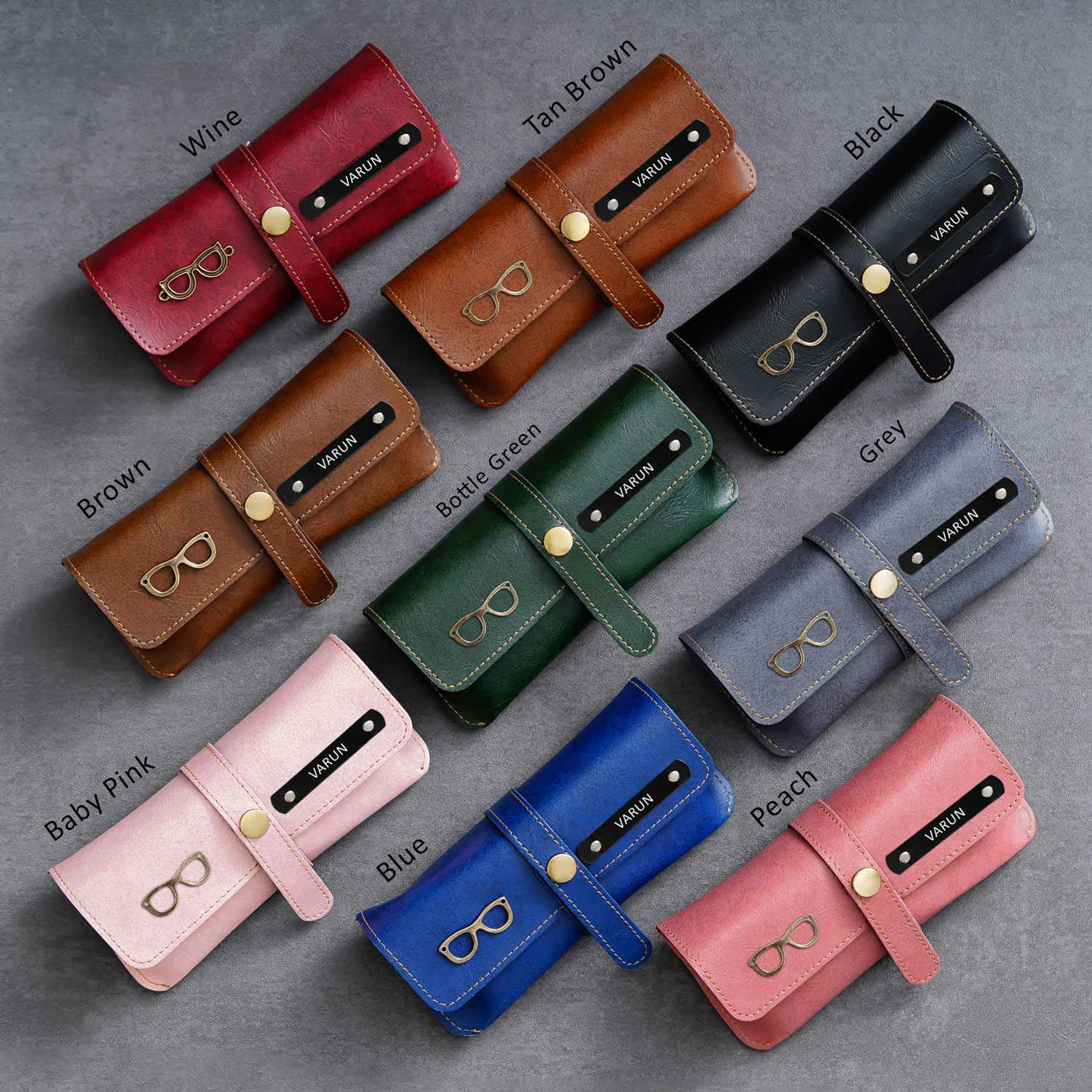 Personalised Premium Imported Leather Set of 4 for Men's - The Gifting Era