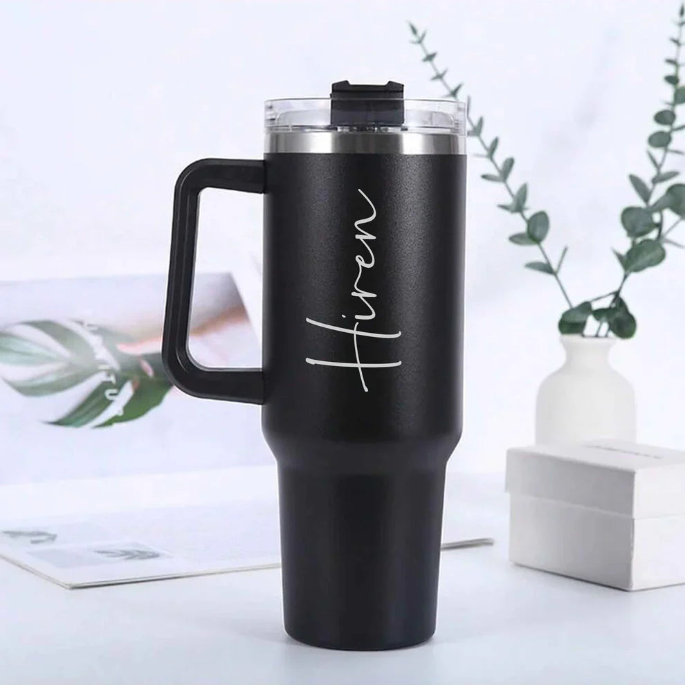 Personalised Stanley 1200 ml Vacuum Insulated Tumbler - Best Tumbler for Gym & Outdoors - The Gifting Era 