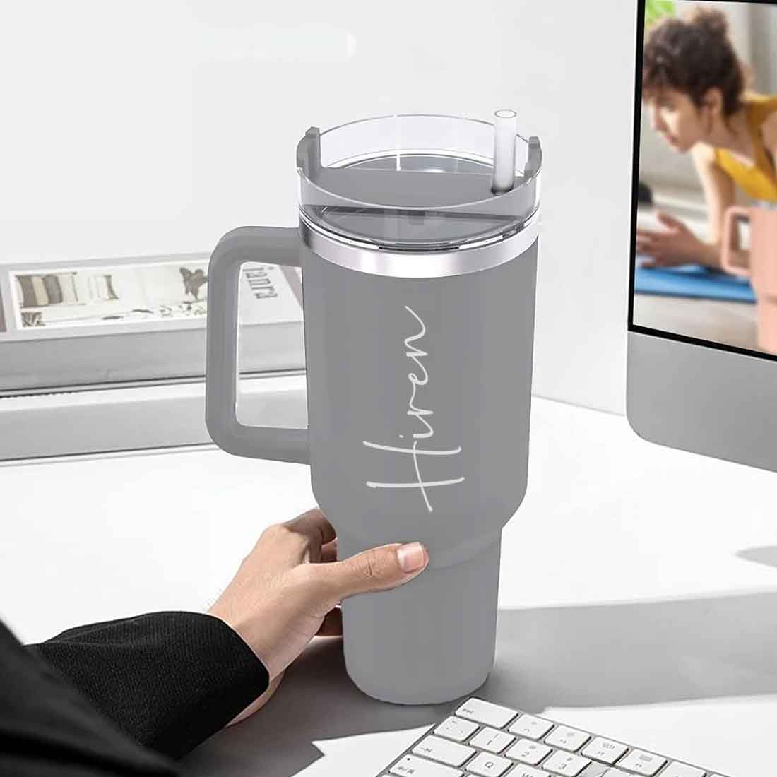 Personalised Stanley 1200 ml Vacuum Insulated Tumbler - Best Tumbler for Gym & Outdoors - The Gifting Era 