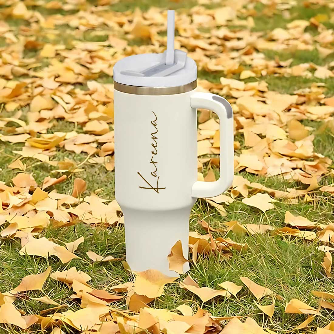 Personalised Stanley 1200 ml Vacuum Insulated Tumbler - Best Tumbler for Gym & Outdoors - The Gifting Era 