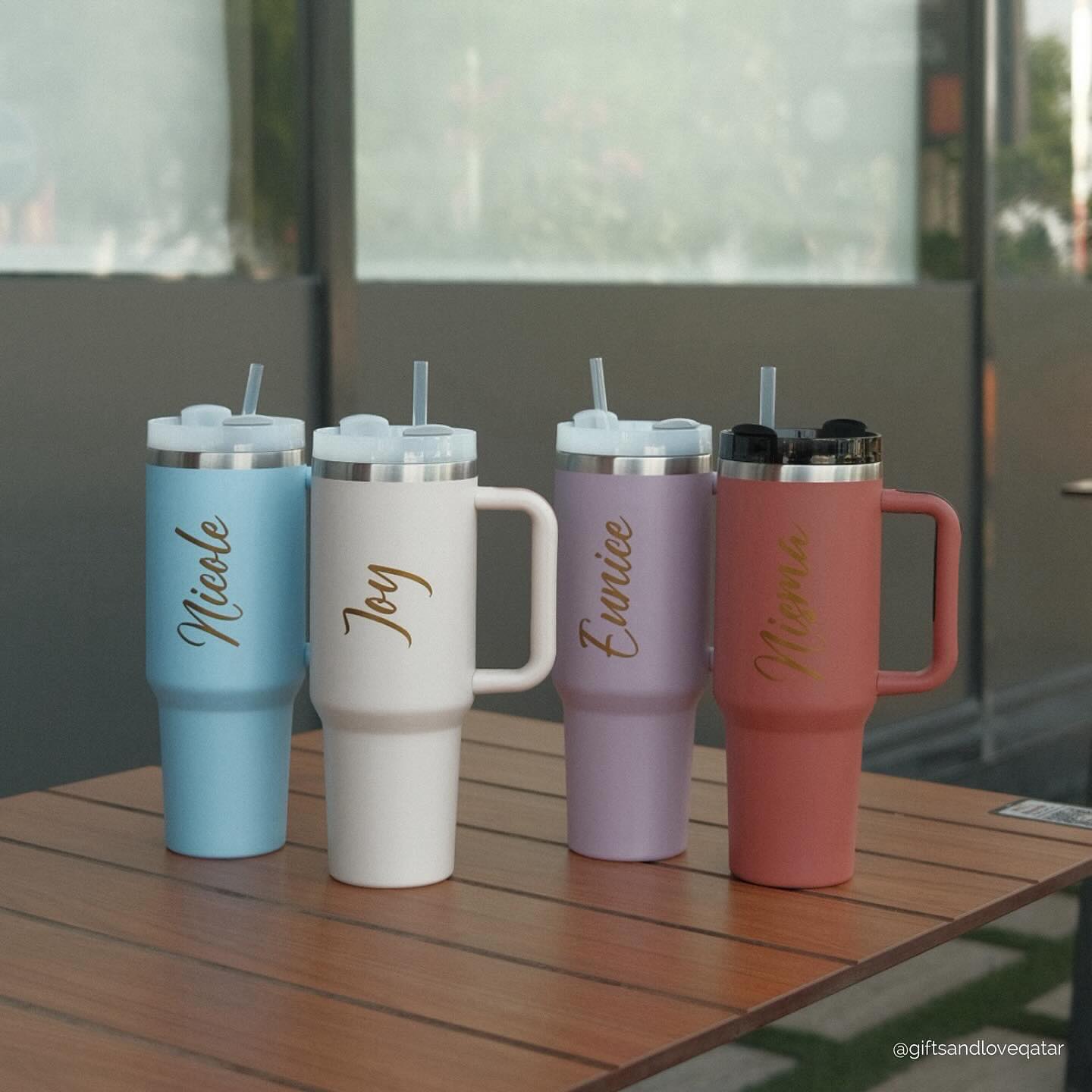 Personalised Stanley 1200 ml Vacuum Insulated Tumbler - Best Tumbler for Gym & Outdoors - The Gifting Era 