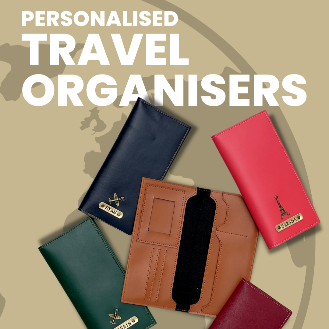 Personalised Travel Organiser - TO - The Gifting Era 
