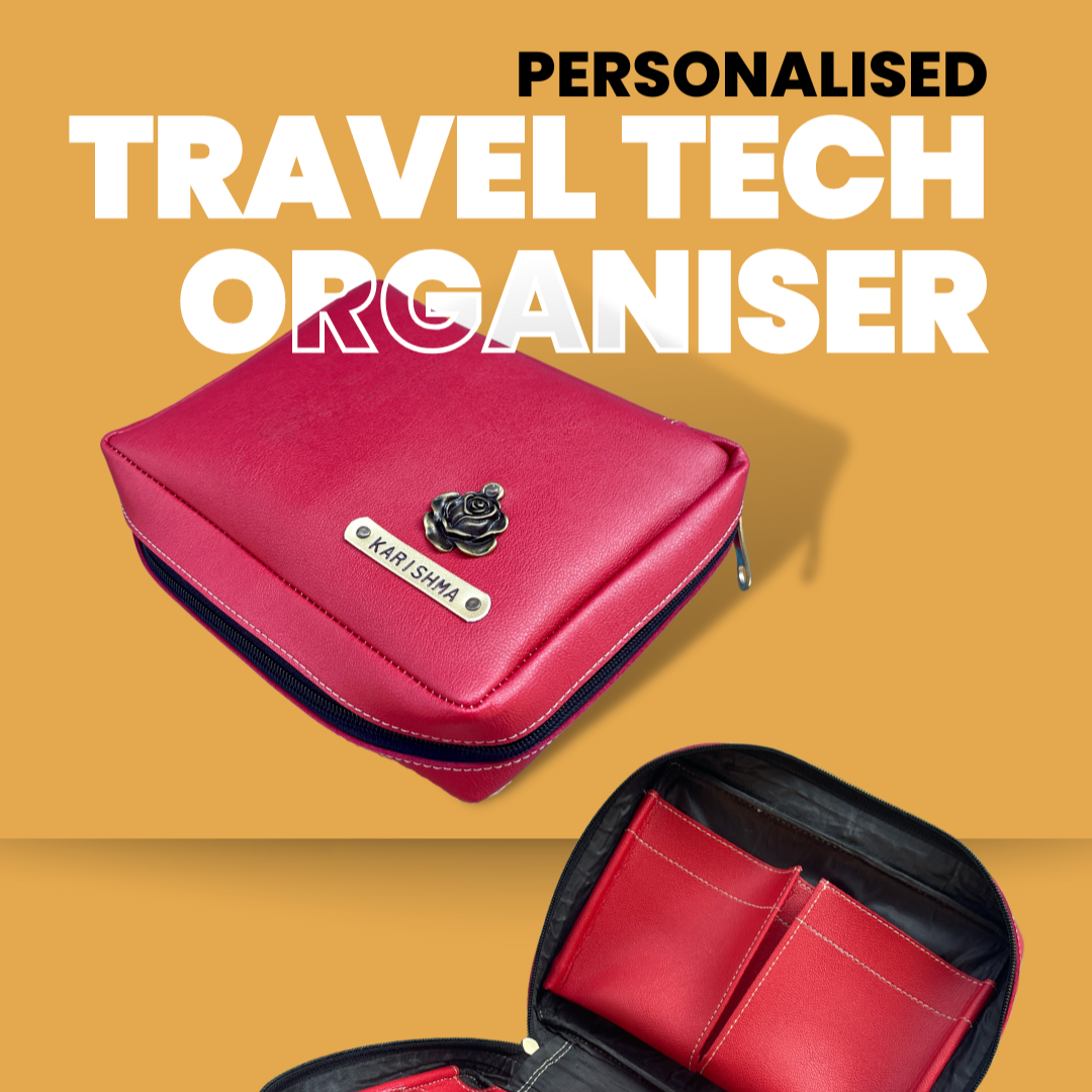 Personalised Travel Tech Organiser - TTO - The Gifting Era