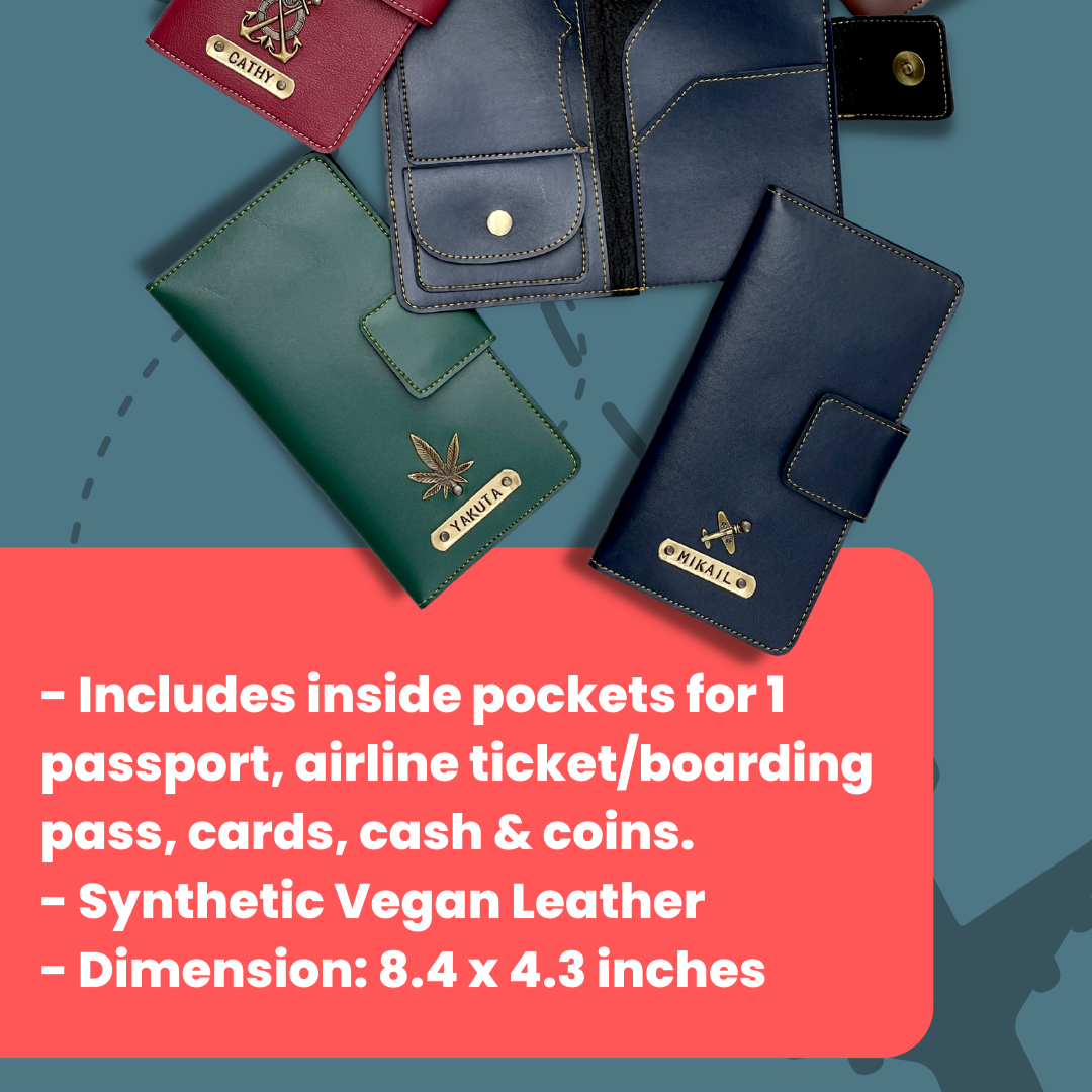 Personalised Travel Wallet - TW - The Gifting Era