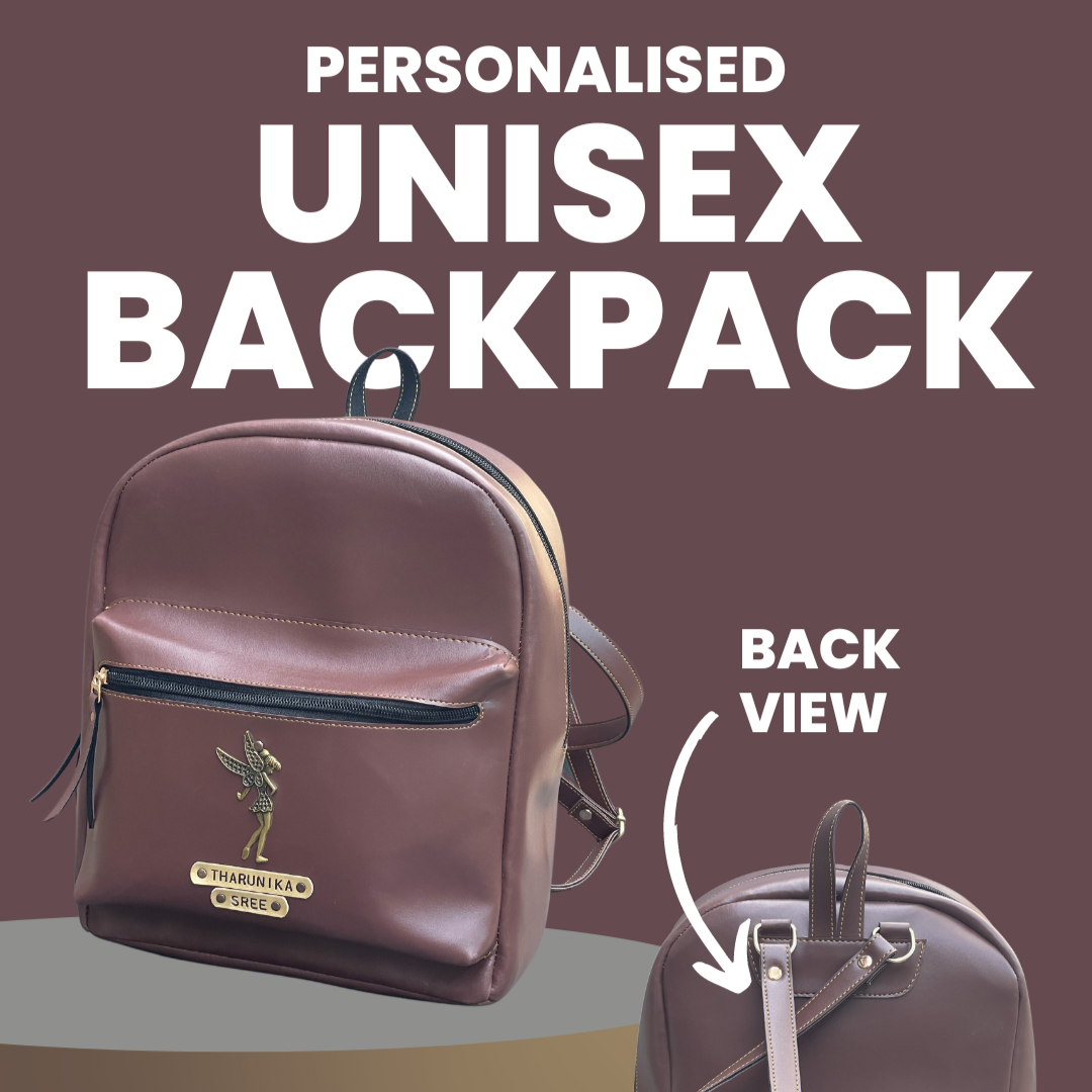 Personalised Unisex Backpack - UB - The Gifting Era 