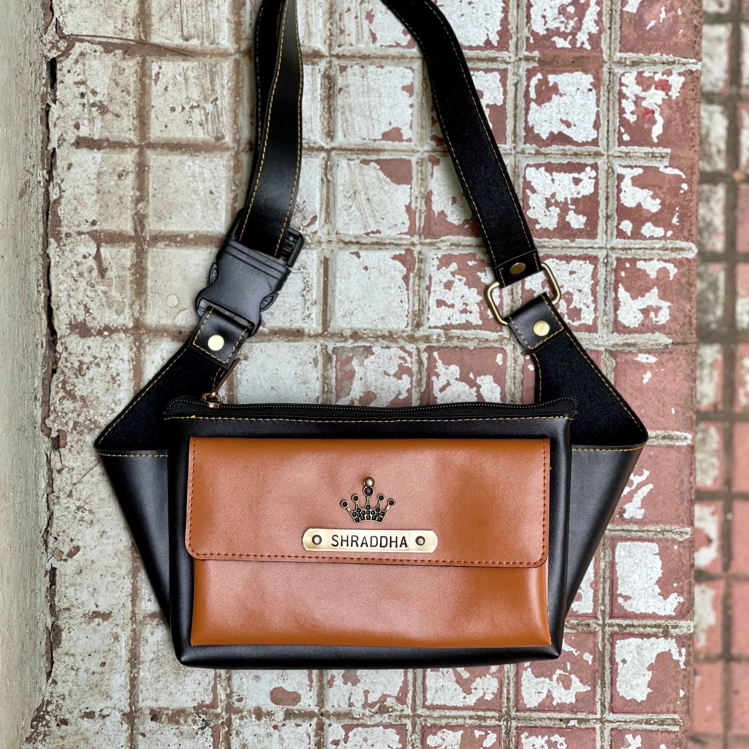 Personalised Unisex Cross Body Bag 2.0 - UCBB1 - The Gifting Era 