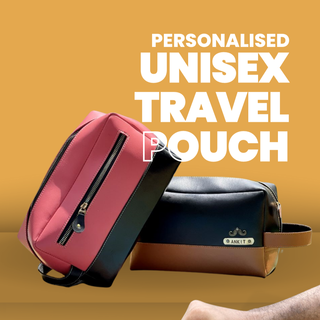 Personalised Unisex Travel Pouch - UTP - The Gifting Era