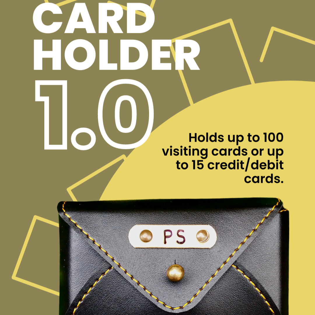 Personalised Visiting Card Holder 1.0 - VCH1 - The Gifting Era 
