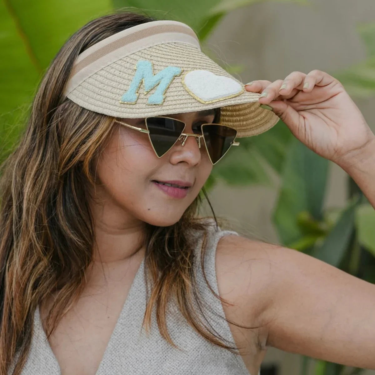 Personalised Visor Monogram Adjustable Hat - The Gifting Era