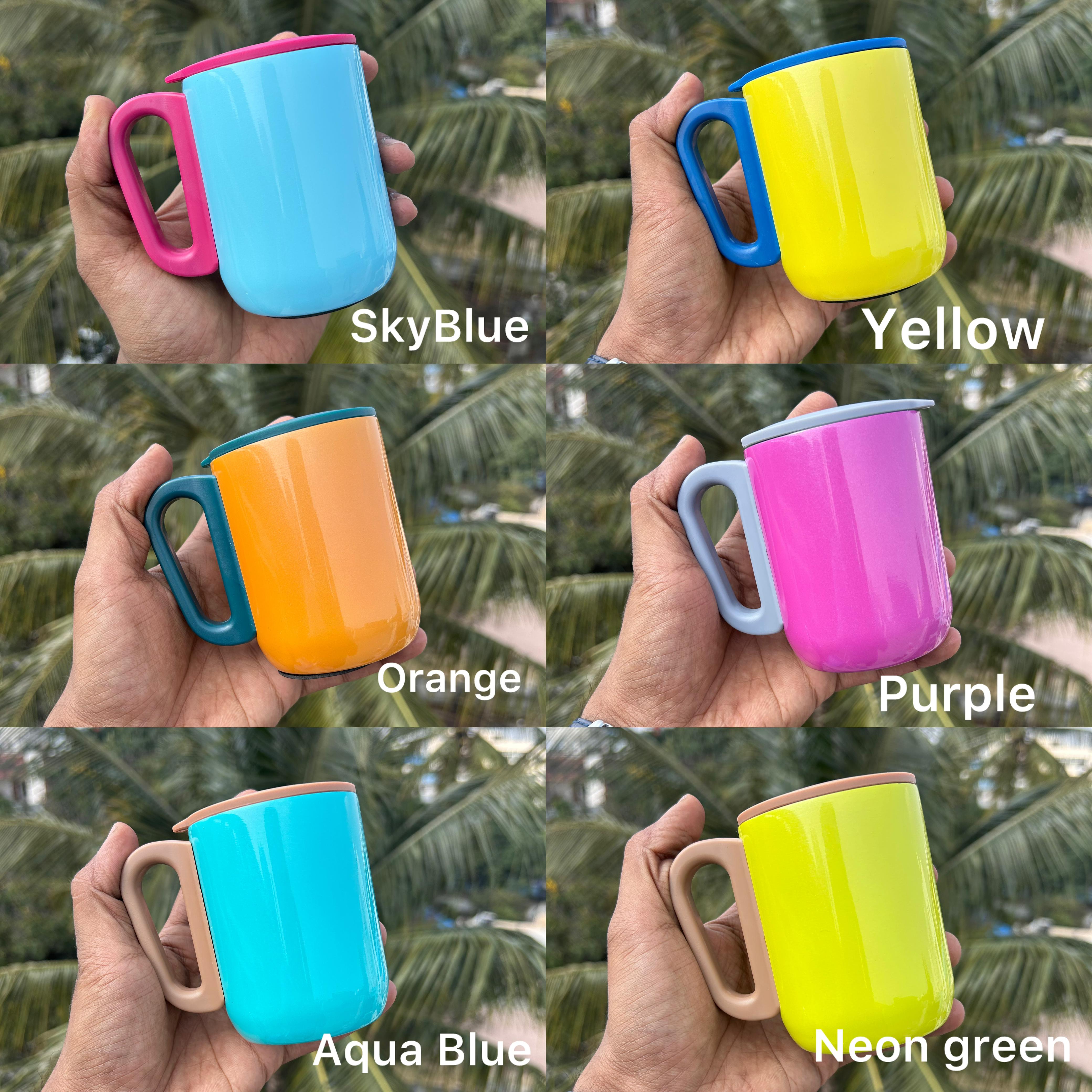 Personalised Windsor Coffee Steel Vacuum Mug with Lid - 180 ML - The Gifting Era