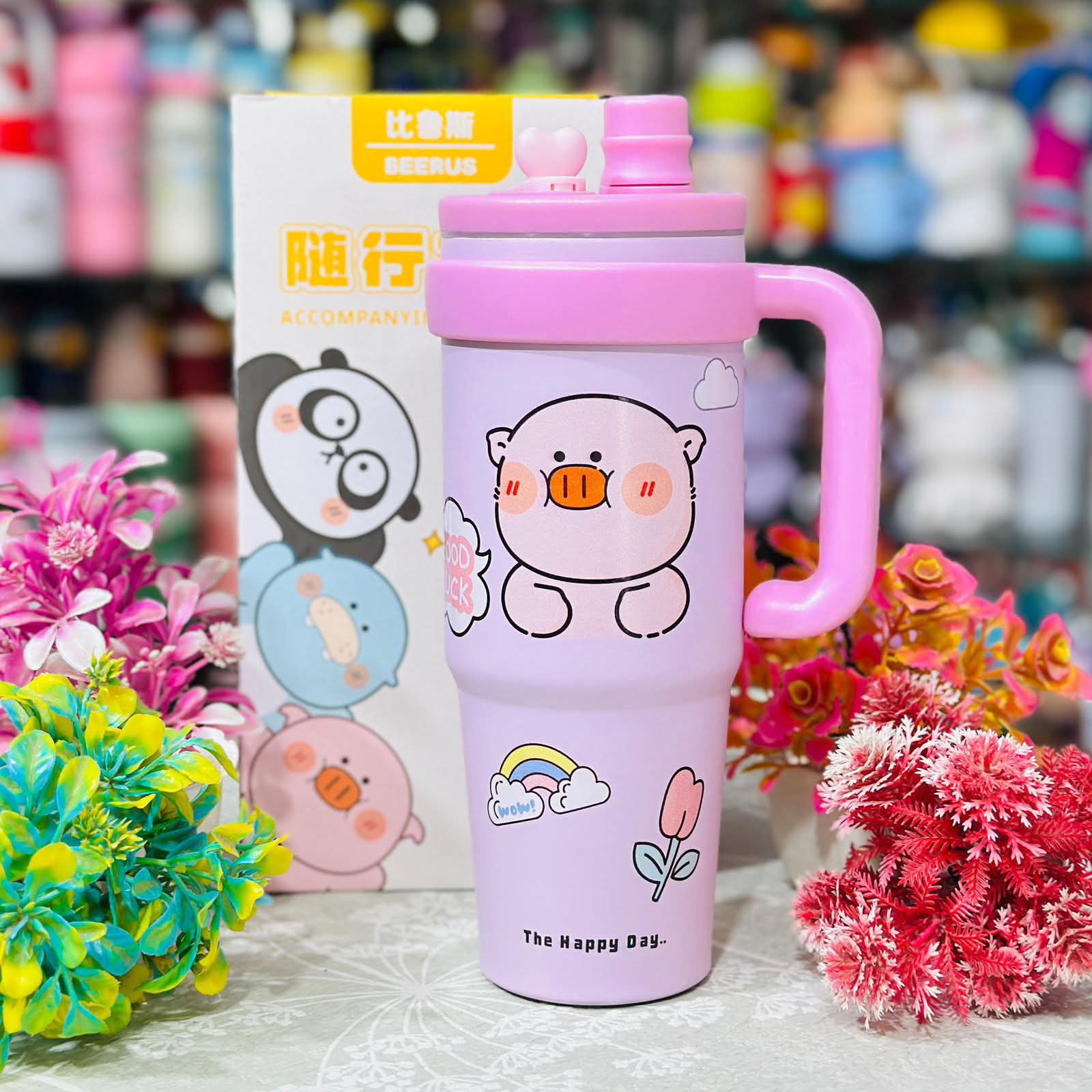 900 ml 2-Way Drinking Stainless Steel Tumbler – Smart. Stylish. Convenient.