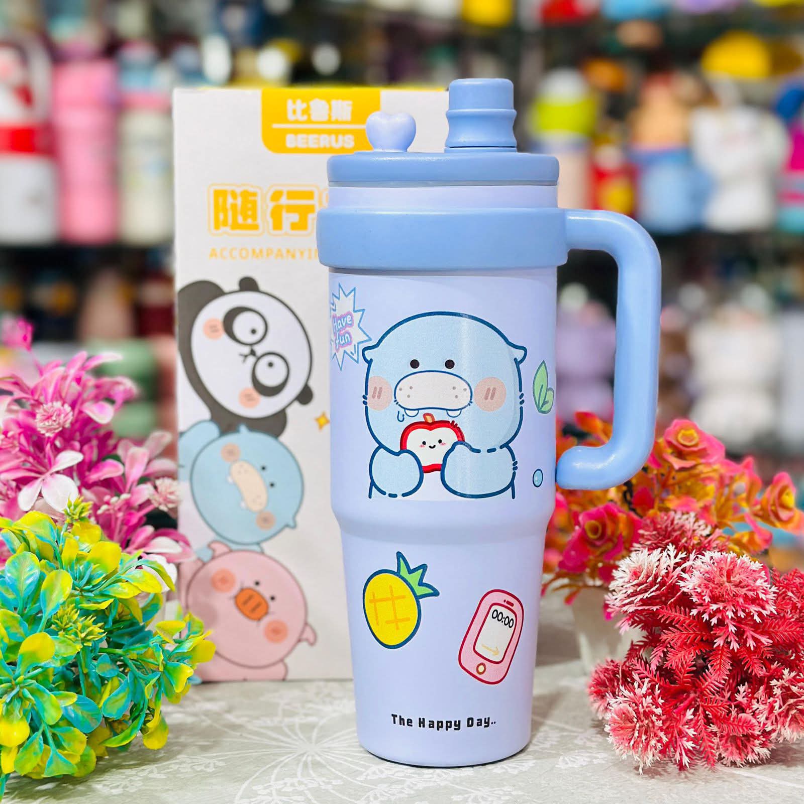 900 ml 2-Way Drinking Stainless Steel Tumbler – Smart. Stylish. Convenient.