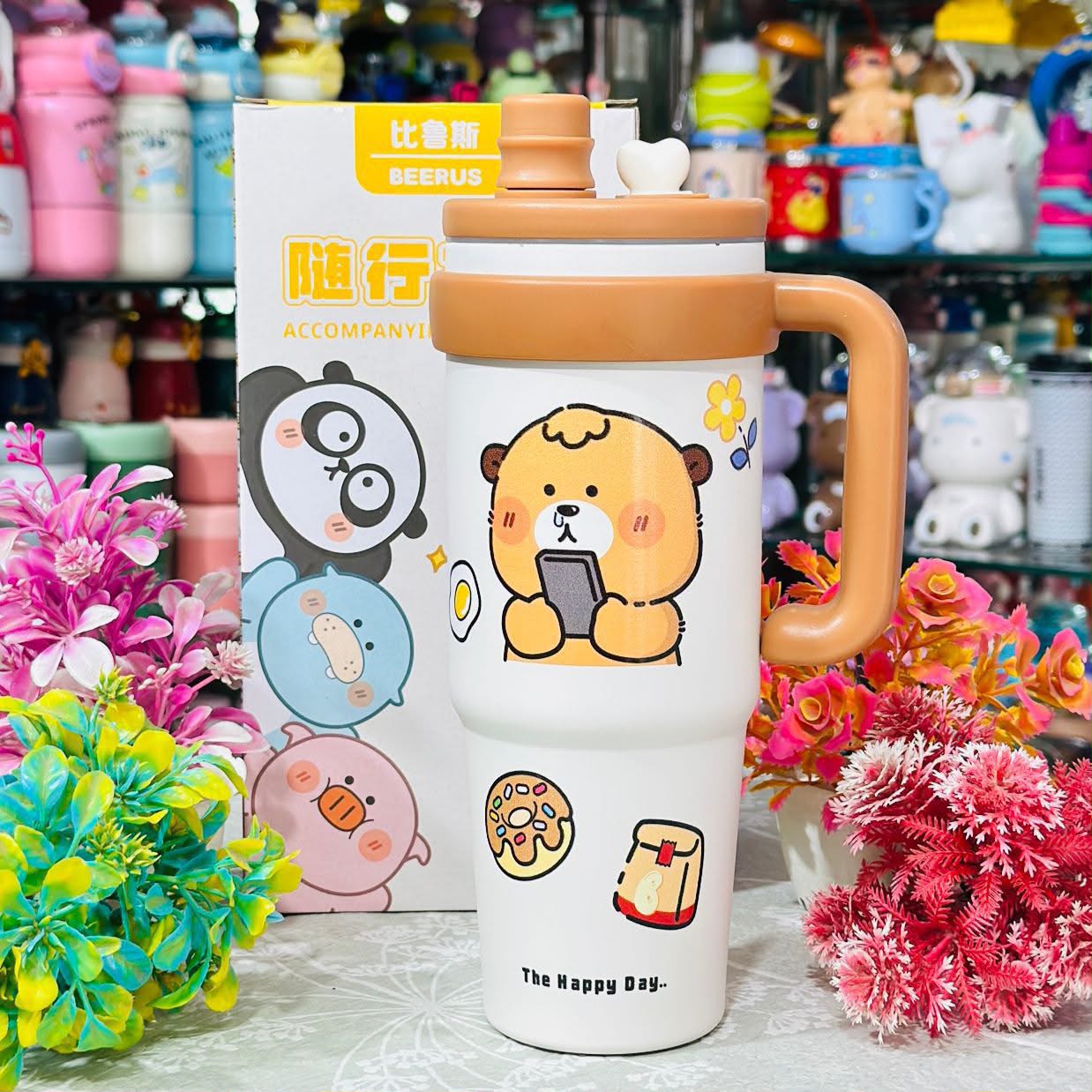 900 ml 2-Way Drinking Stainless Steel Tumbler – Smart. Stylish. Convenient.