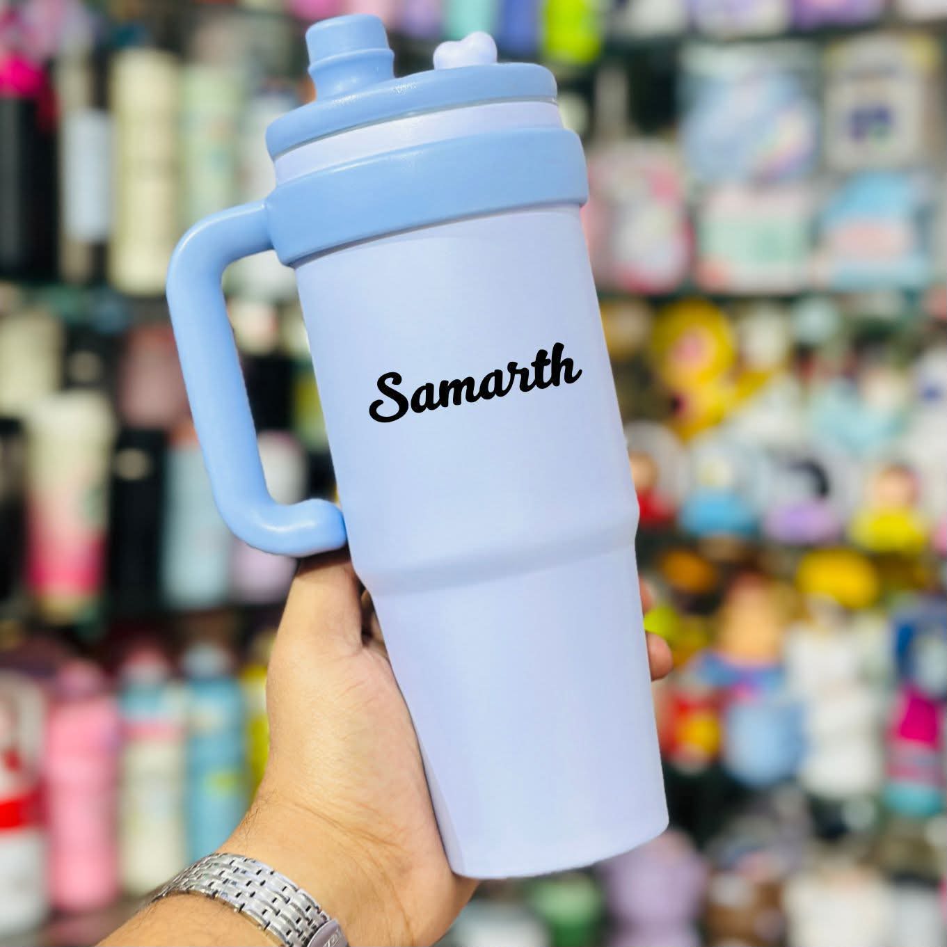 900 ml 2-Way Drinking Stainless Steel Tumbler – Smart. Stylish. Convenient.