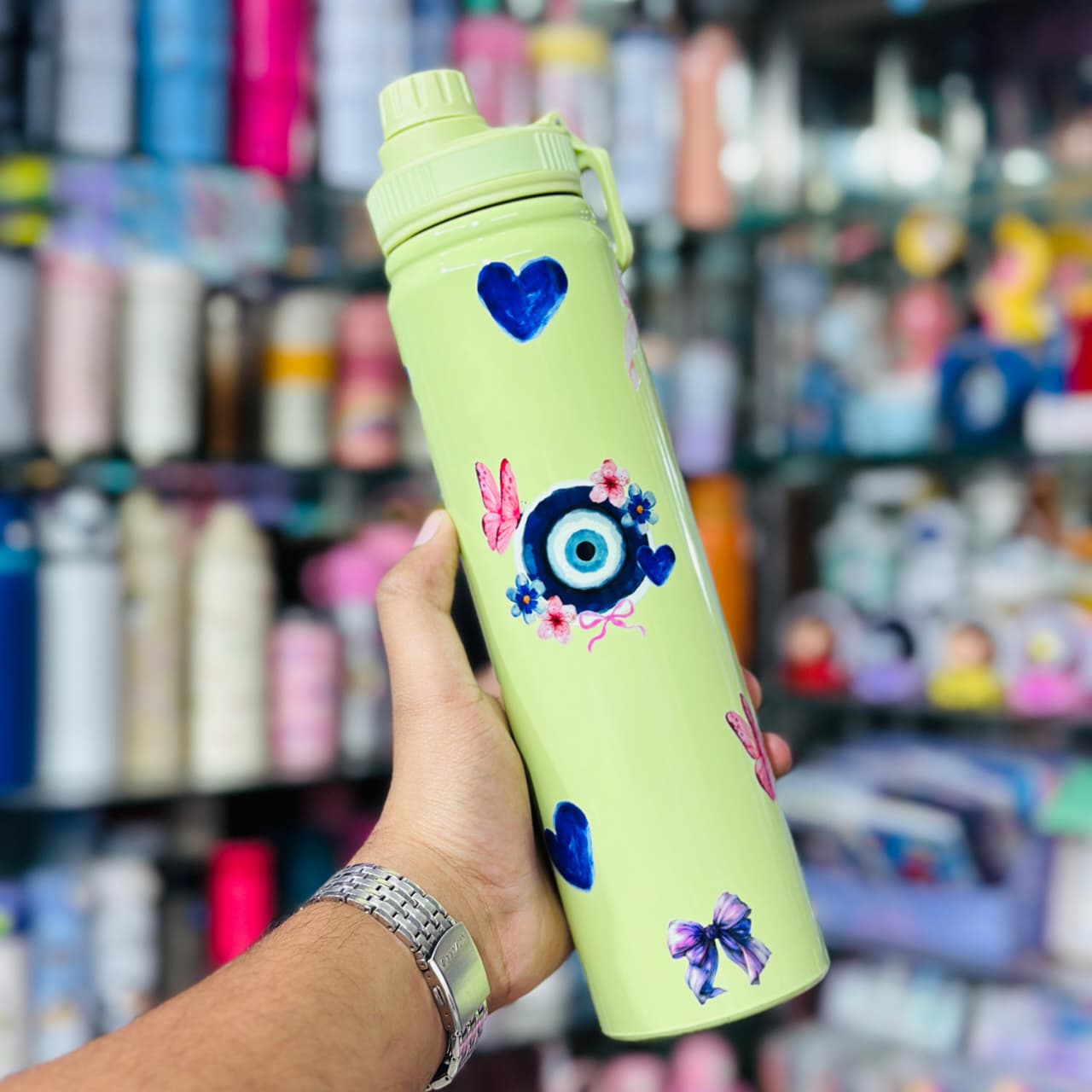 Pinterest Style Insulated Steel Bottle – Minimal. Trendy. Everyday Essential.