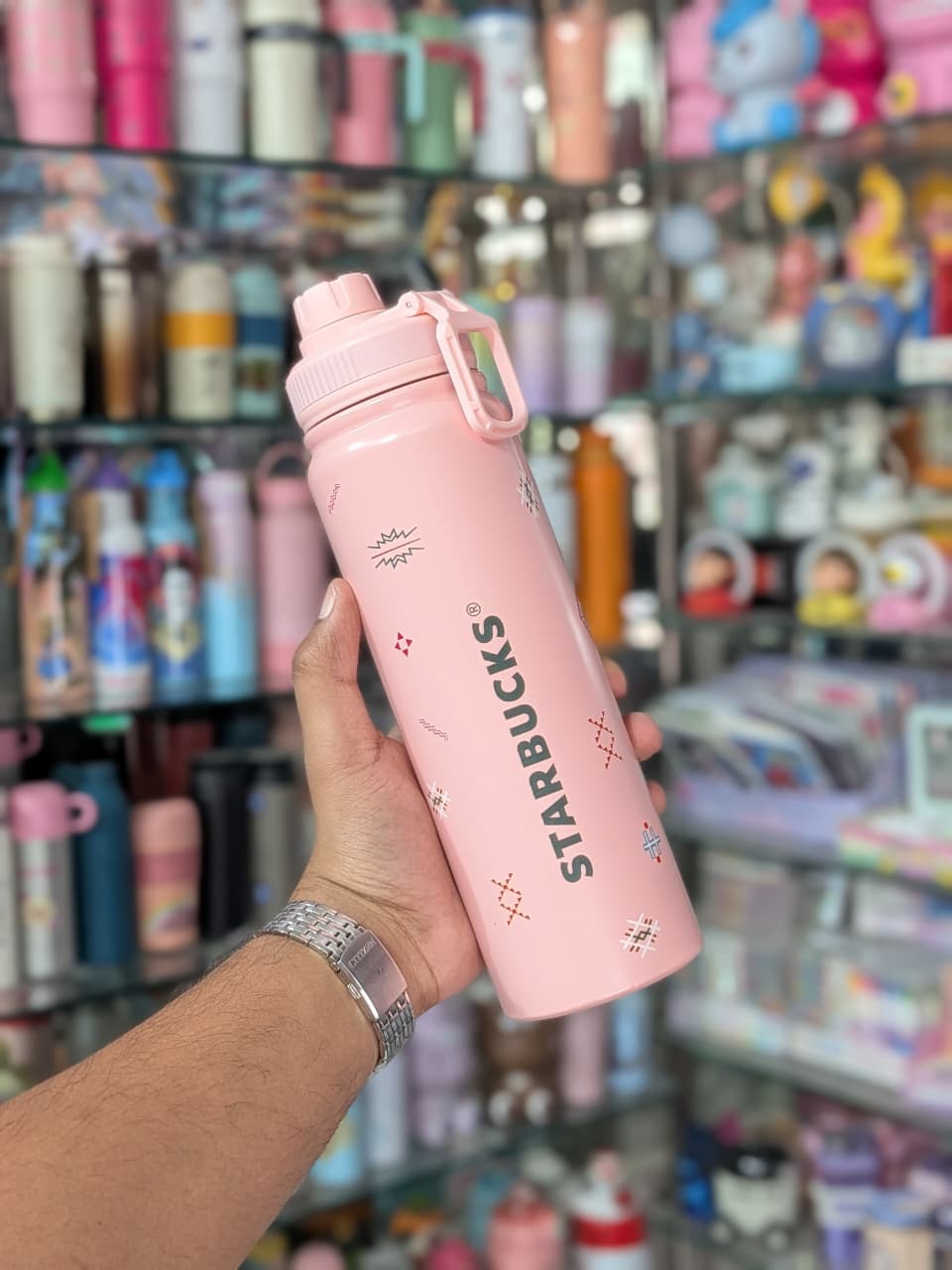 800 ml Starbucks Style Insulated Stainless Steel Bottle – Premium. Durable. Everyday Ready.