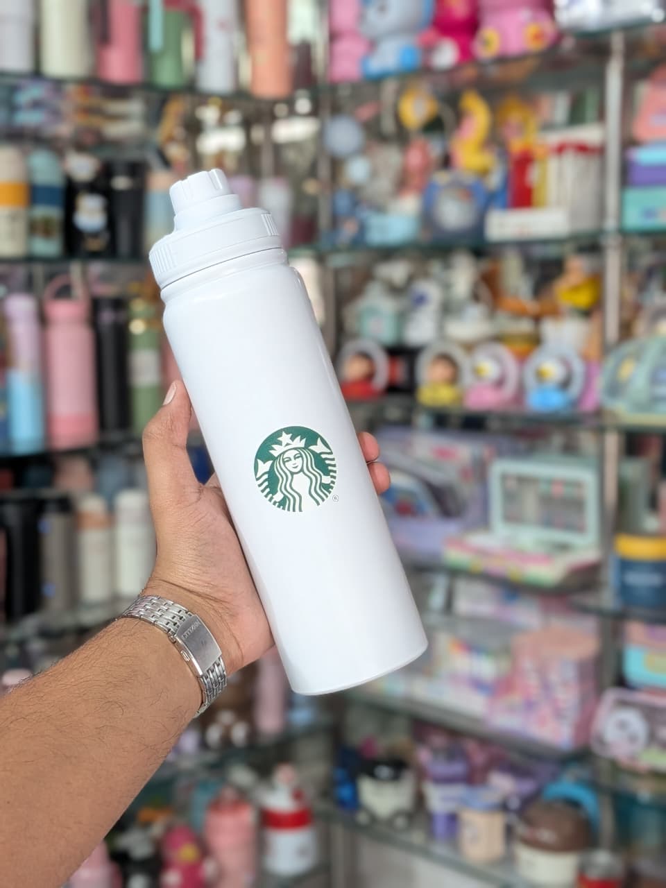 800 ml Starbucks Style Insulated Stainless Steel Bottle – Premium. Durable. Everyday Ready.
